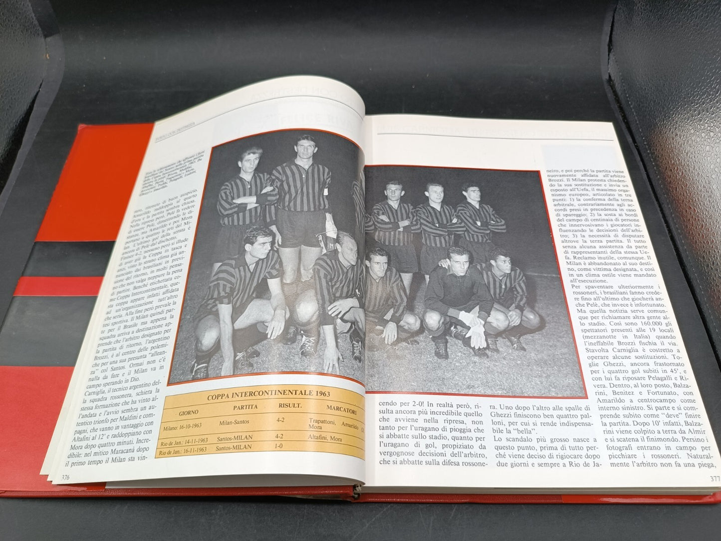 Libro Storia del Milan dal 1963-64 Forte Editore
