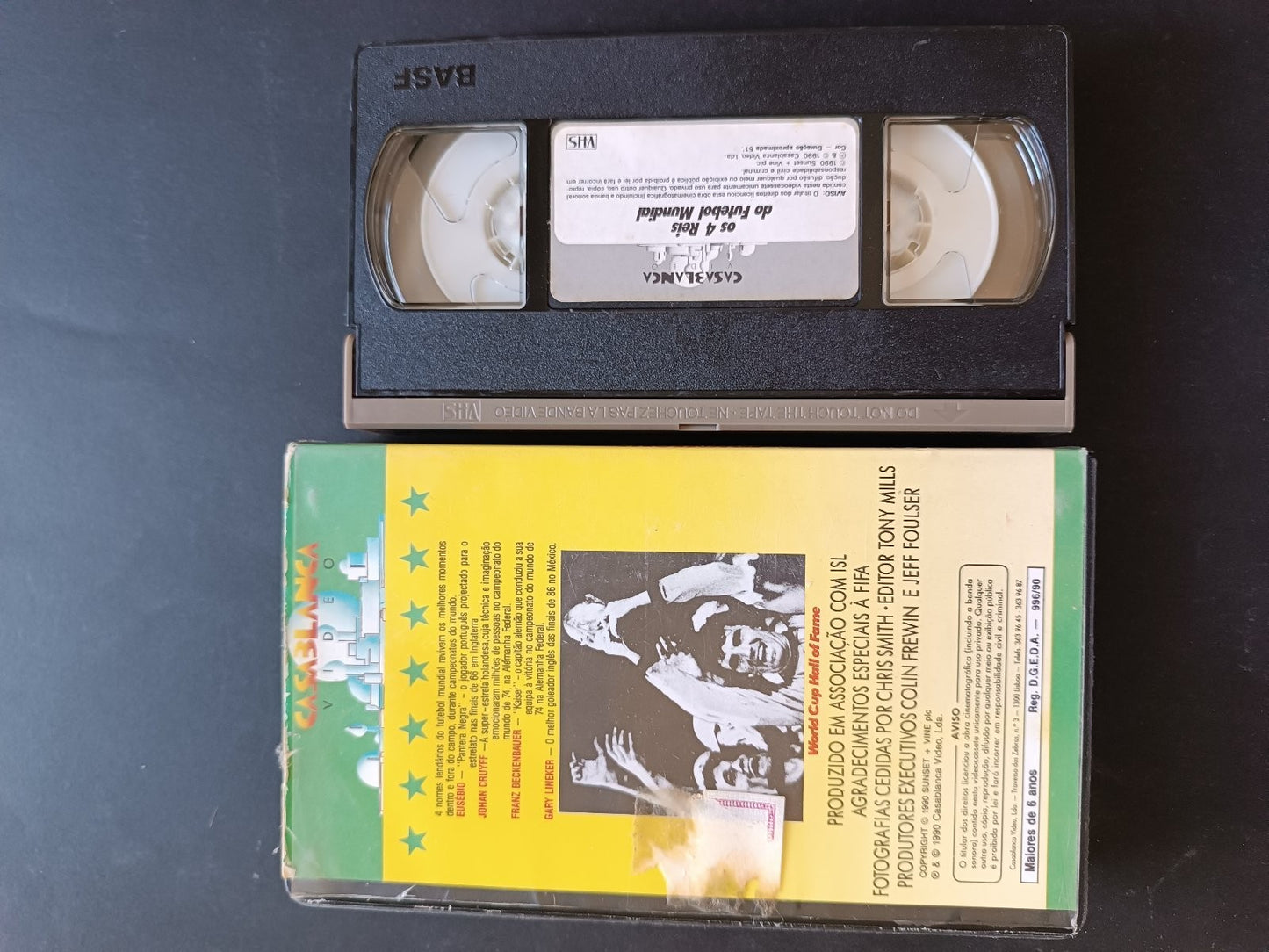 VHS O4 reis do Futbol Mundial