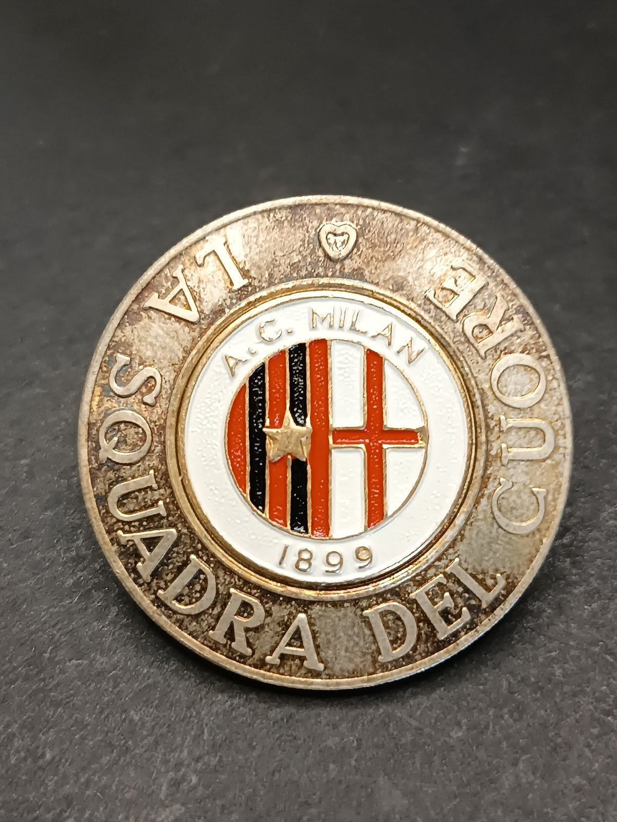 A.C.Milan 1899 medaglia La squadra del Cuore da rivedere