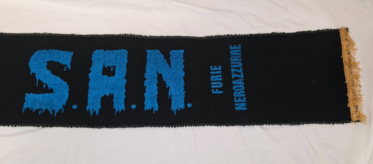 Sciarpa scarf Inter Calcio bufanda Schal écharpe BOYS S.A.N. furie nerazzurre