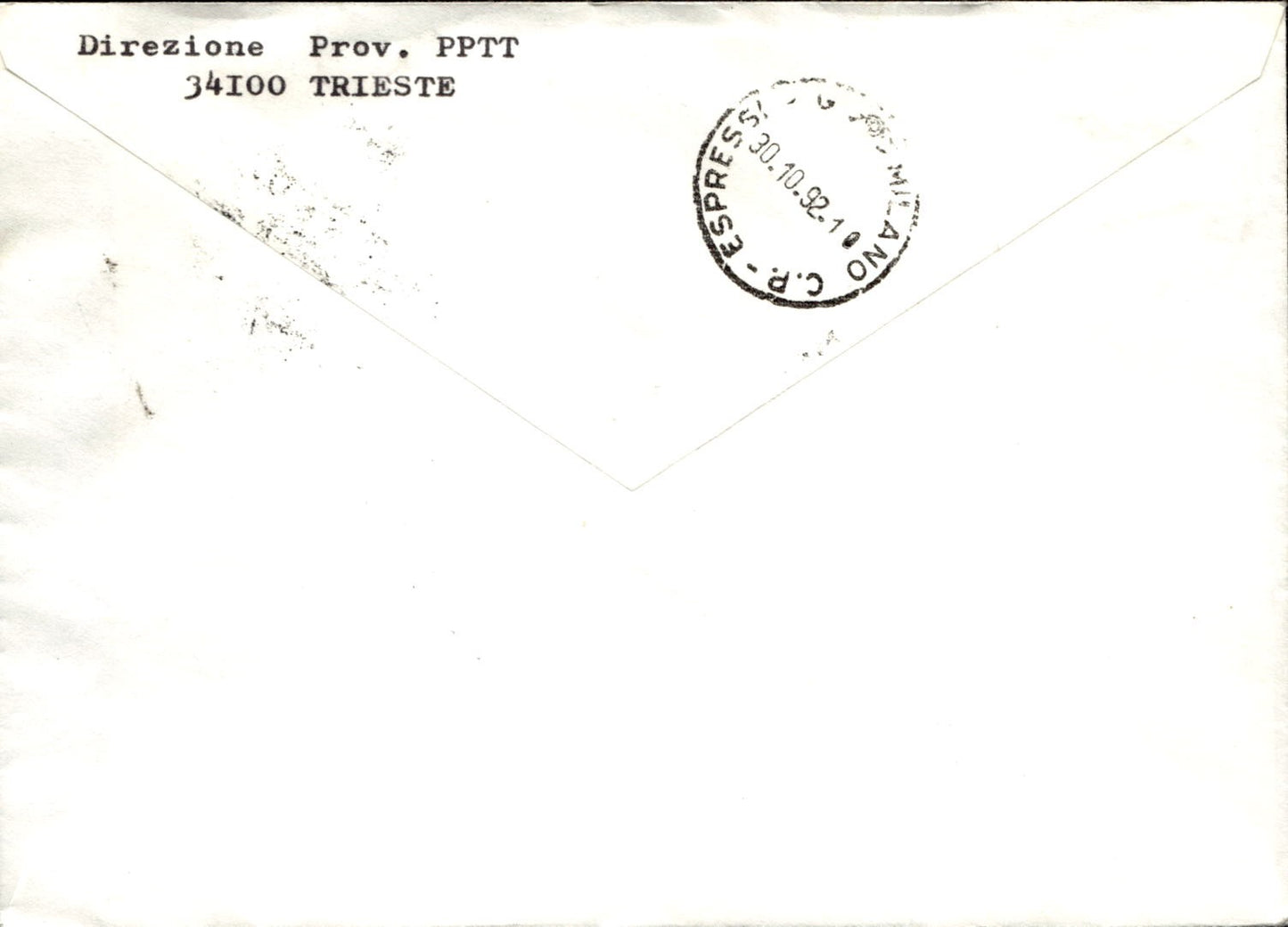 busta cartolina postcard Calcio Milan Inaugurazione stadio Annullo 18-10-1992
