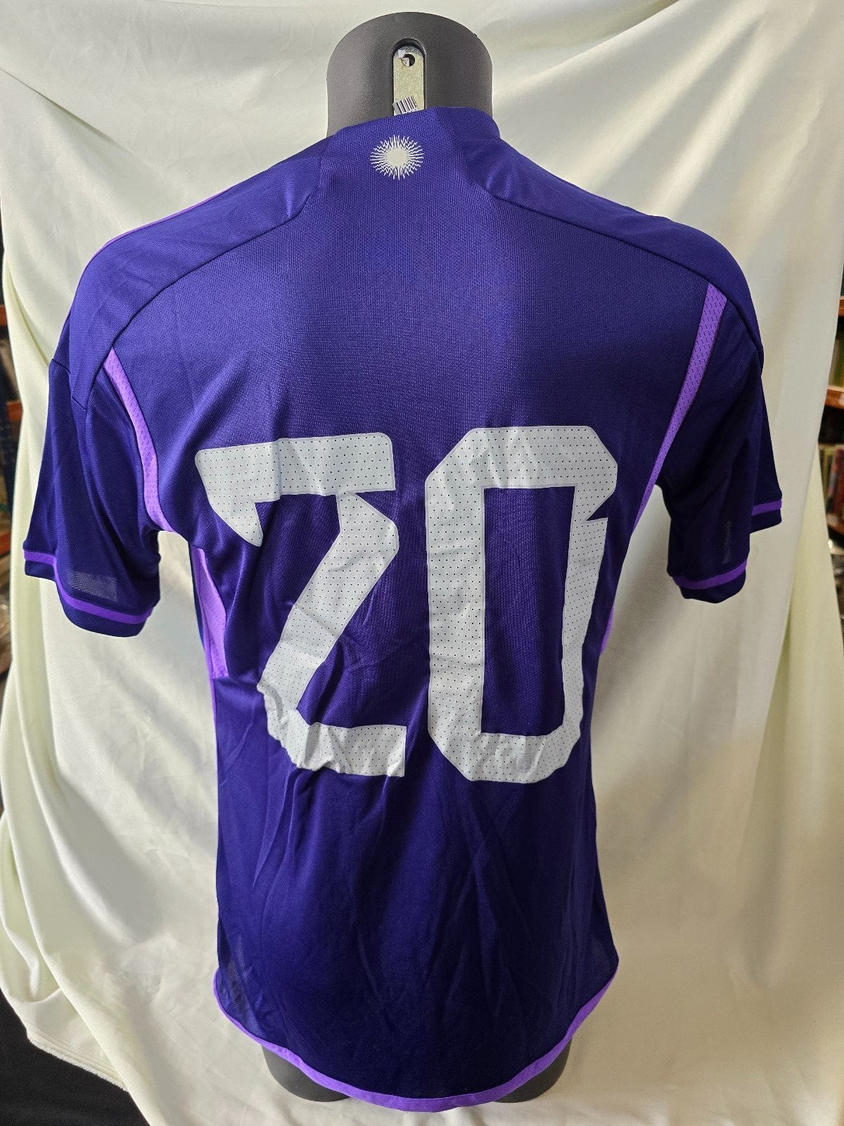 Calcio camiseta tshirt Adidas ARGENTINA nr 20 tg M 2022 (m13)