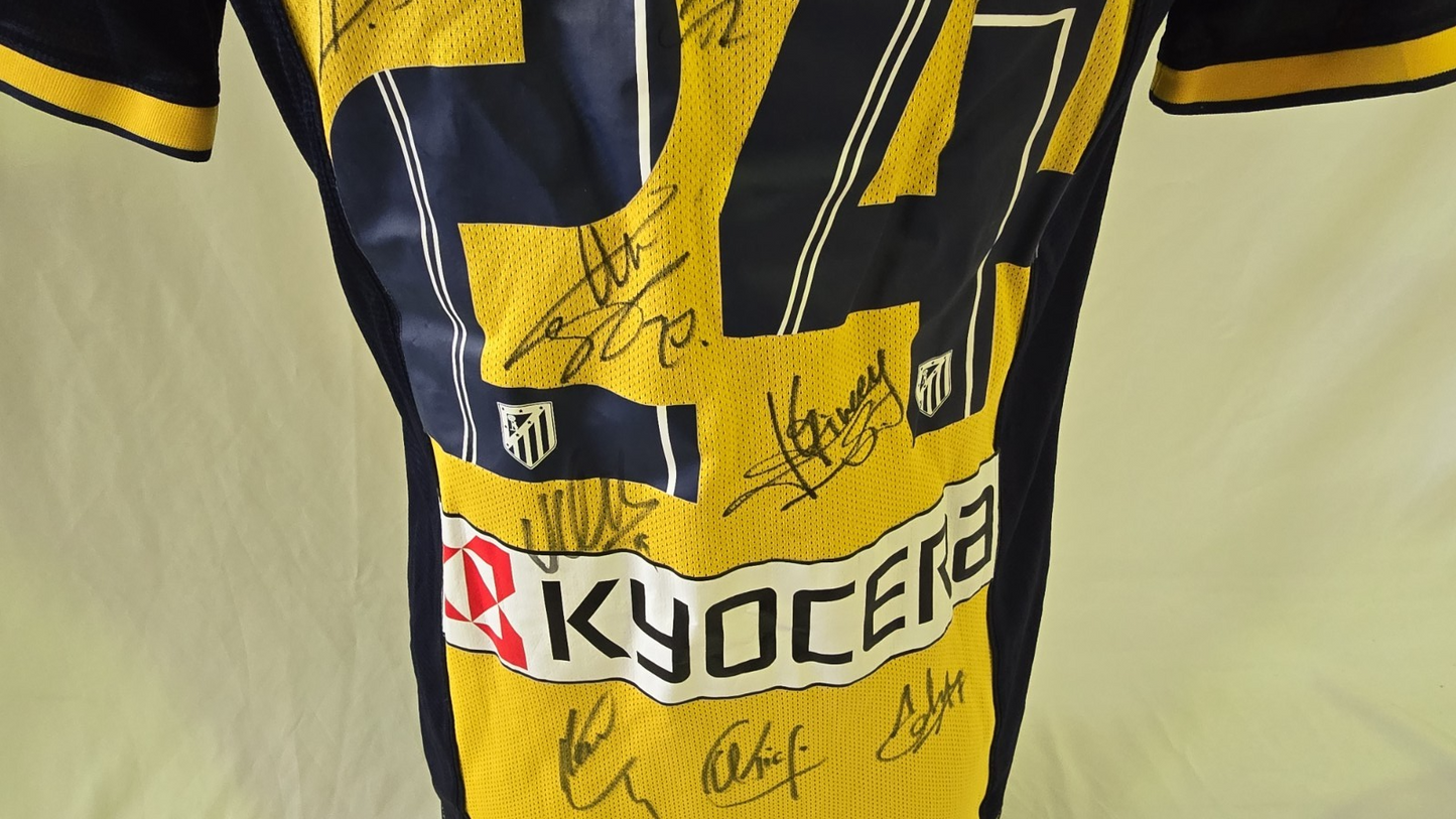 Maglia calcio Nike Atletico Madrid 2013/14 Autografata Team Signed (10)