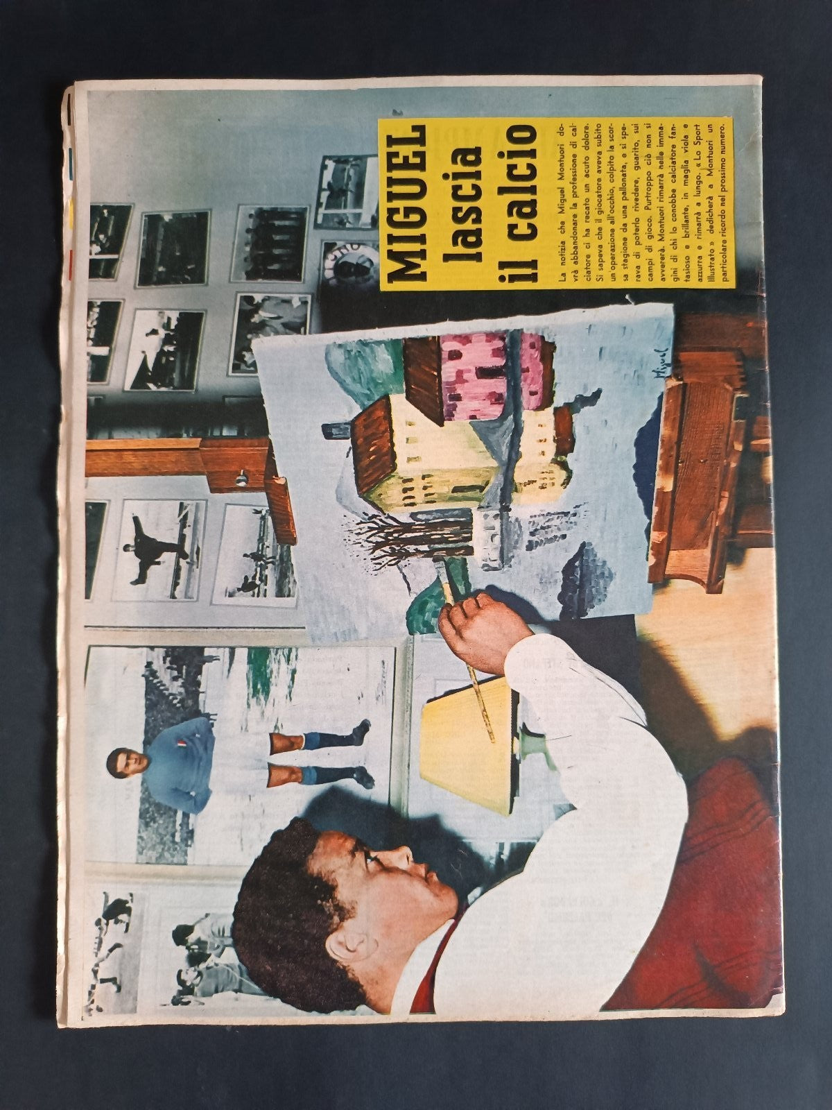 Rivista LO SPORT ILLUSTRATO numero 37 anno 1961 Fiorentina/Hamrin/Hill
