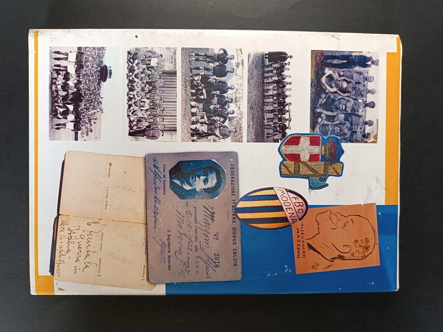 libro Alfredo GHEGA Mazzoni Fotocronaca di una vita nel calcio