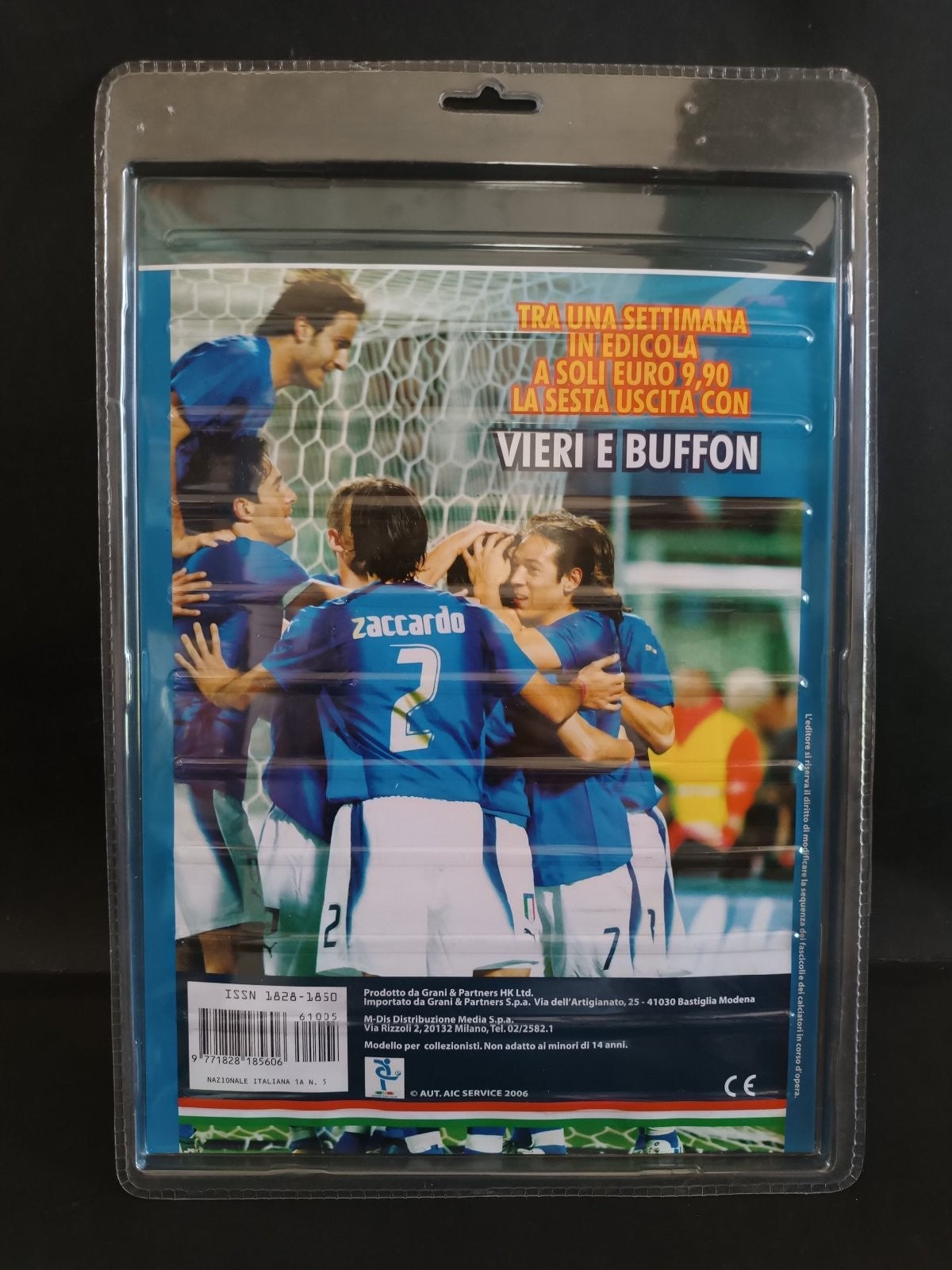 Action Figure Nazionale Italiana DeAGOSTINI Germania 2006-05 Grosso, Totti