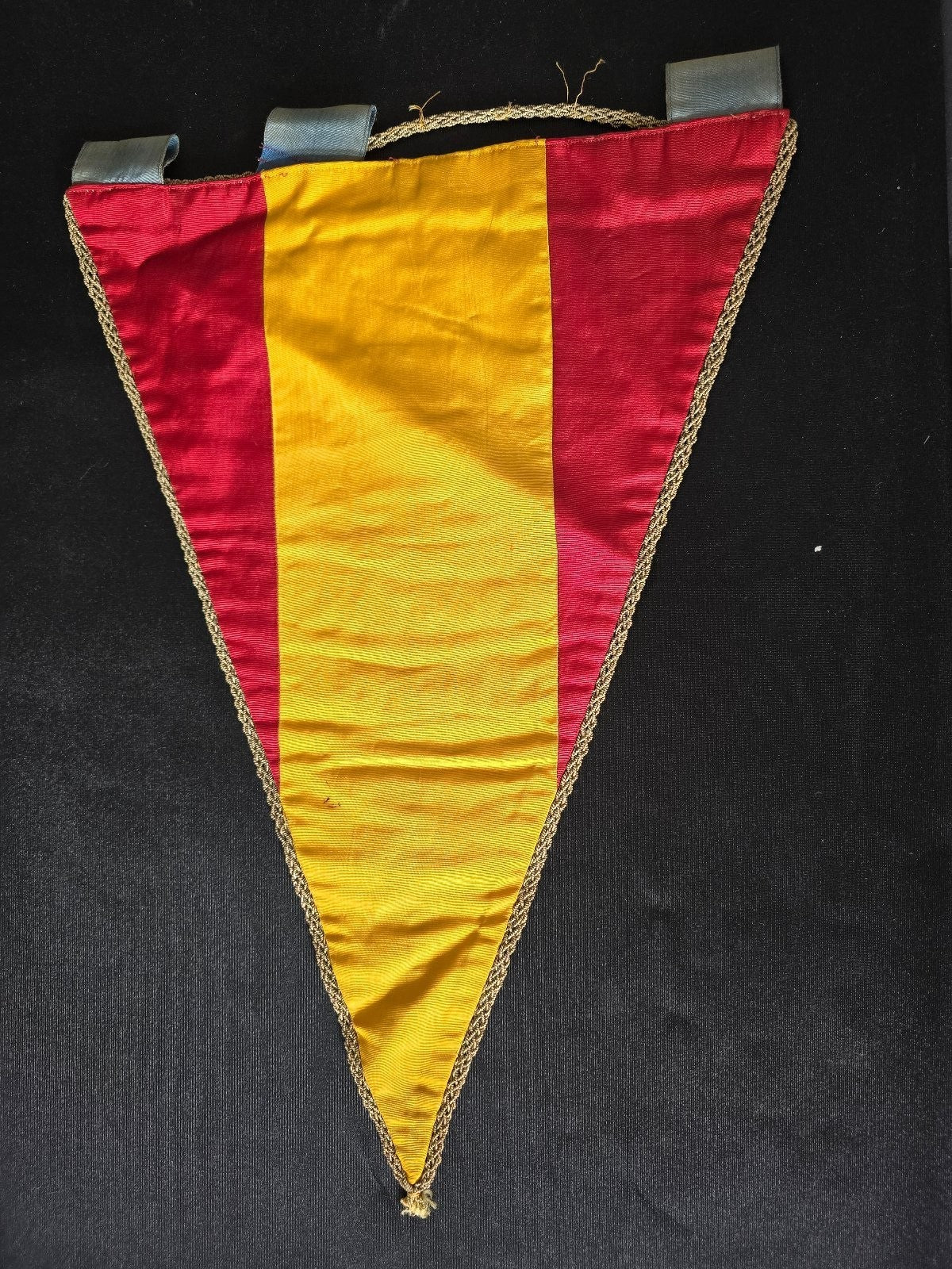Gagliardetto pennant Banderin ricamato RCD Espanol dedicato Oscar Coll 1961