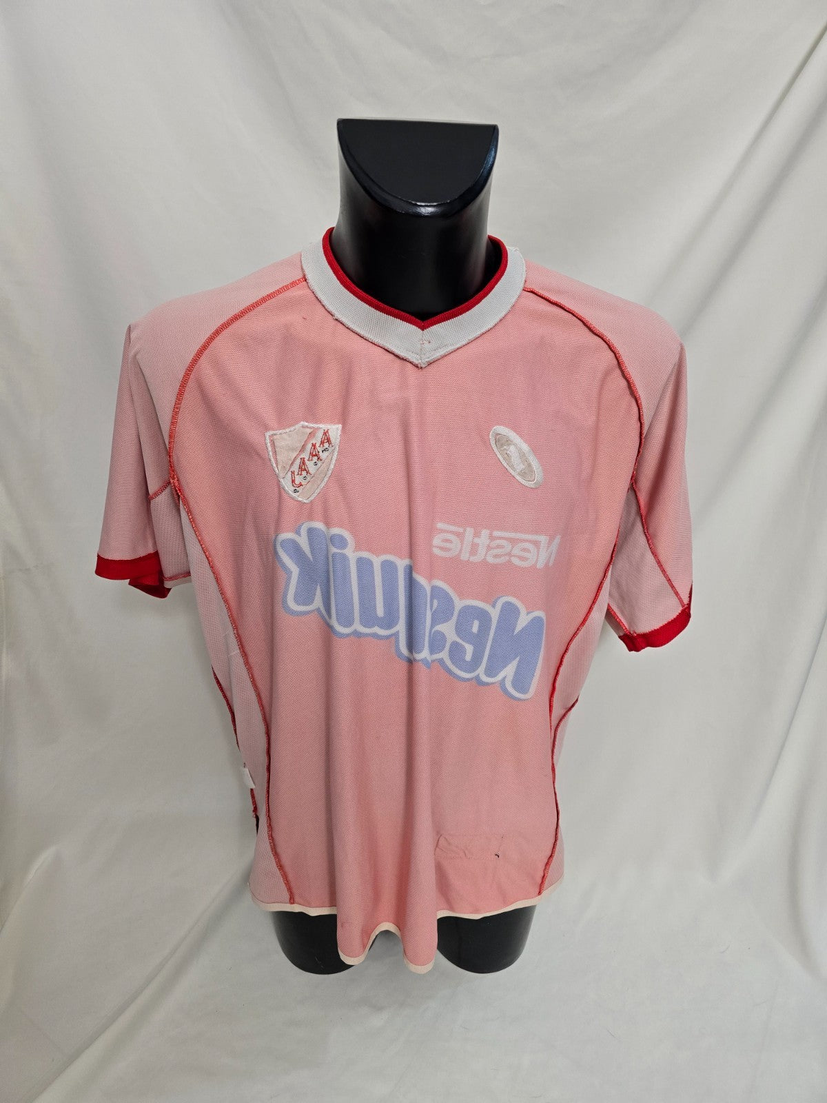 T-Shirt Calcio CAMISETA Meister ARGENTINOS JUNIORS AAAJ NR 11 TG XL ANNI 80/90