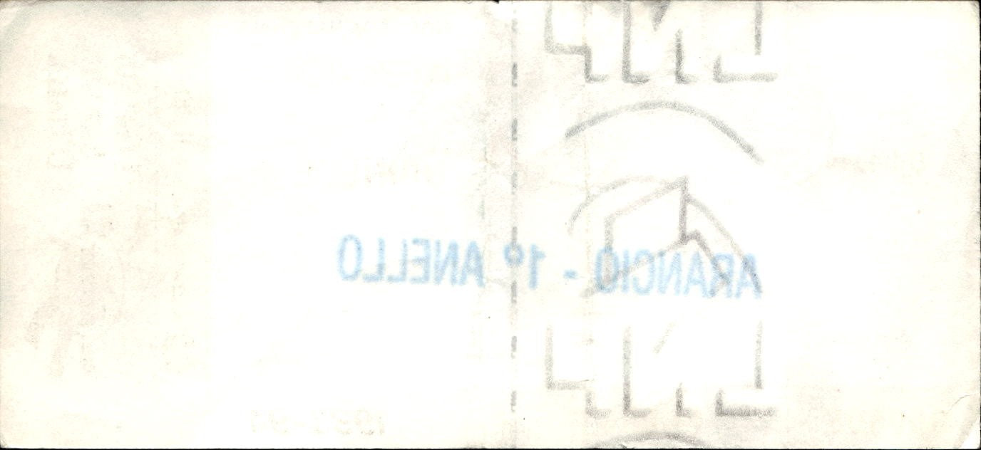biglietto Ticket Stadio Internazionale Udinese 1993-94