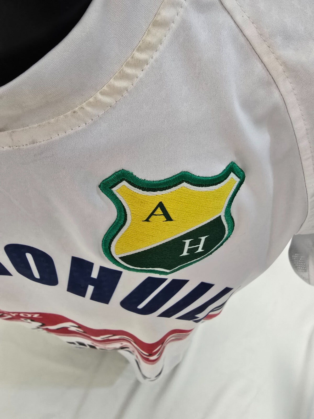 maglia Sheffy Atletico Huila N. Ayr 2010 nr 15 tg L Match Worn