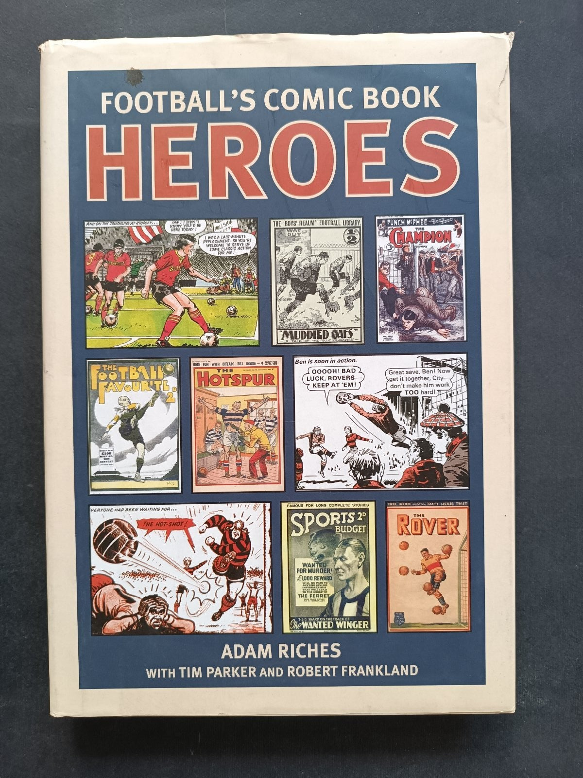 ADAM RICHES FOOTBALL'S COMCIS BOOK HEROES