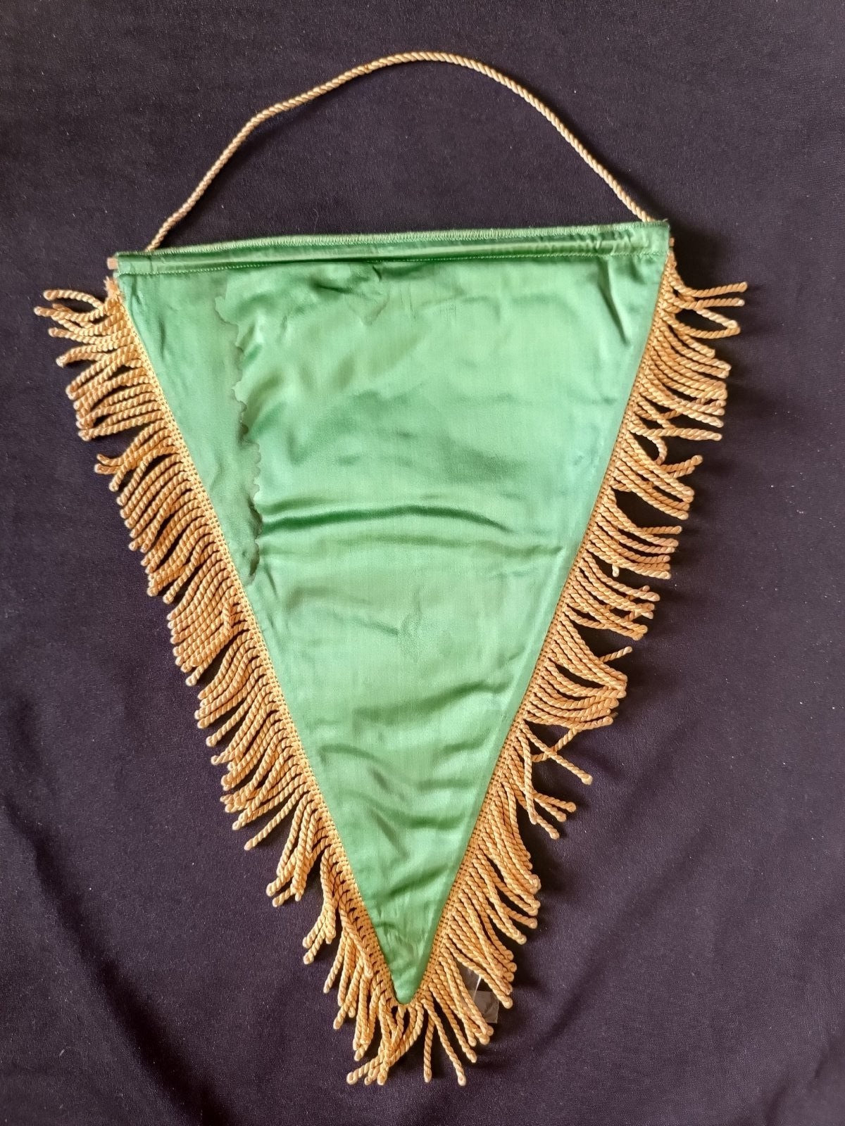 Gagliardetto Pennant ZKK Jesynek Zagreb Jugoslavia Basket 1969