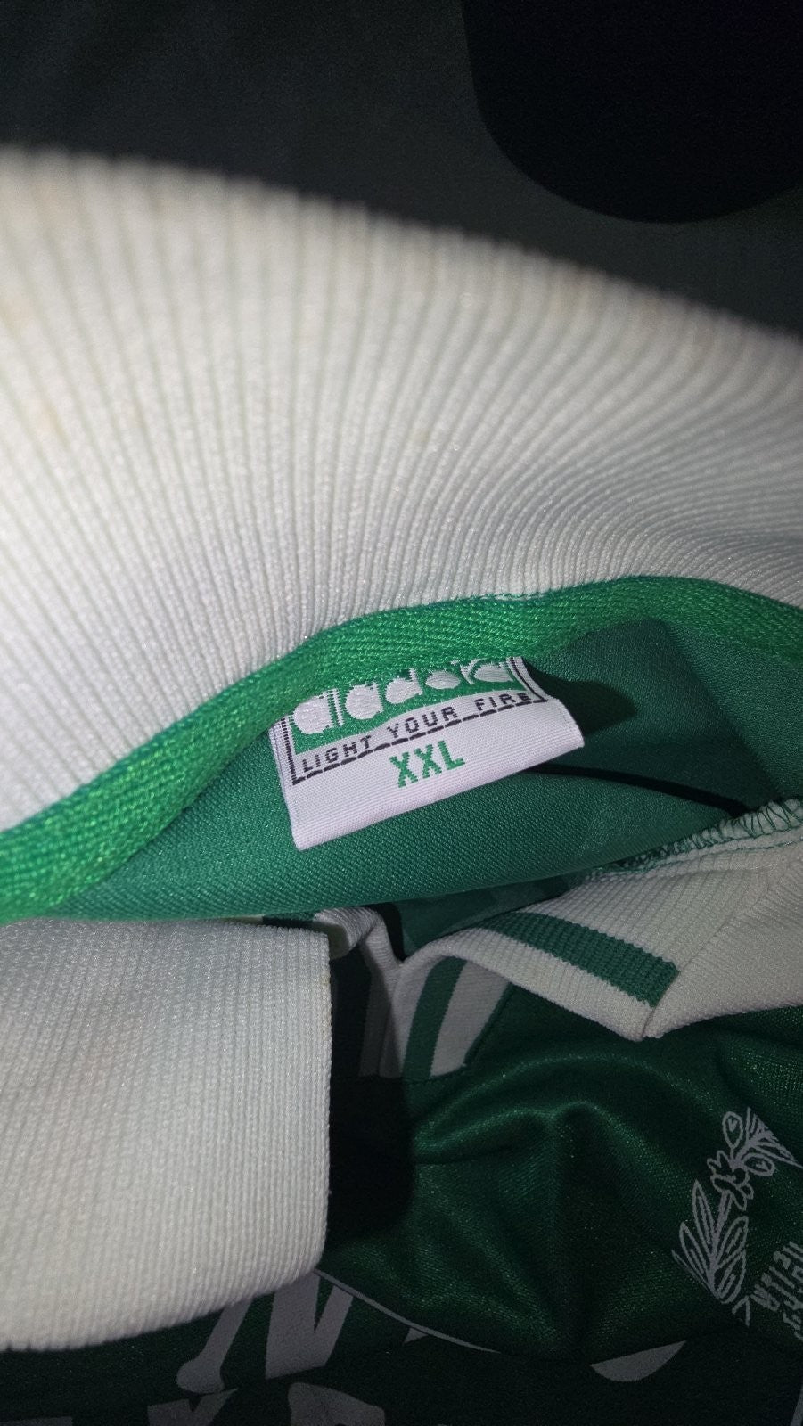 Maglia Calcio camiseta match worn Diadora Akrat?tos nr70 Jos� Borrelli tg XXL 1