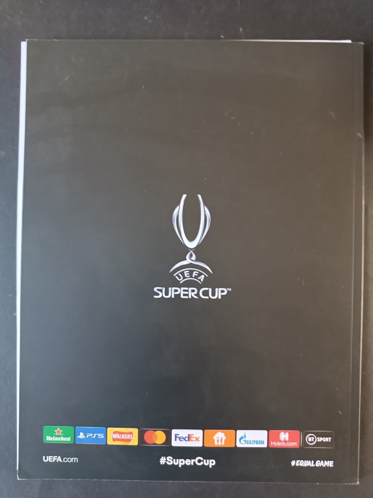 Programma ufficiale Uefa Super Cup Chelsea Villareal 2021