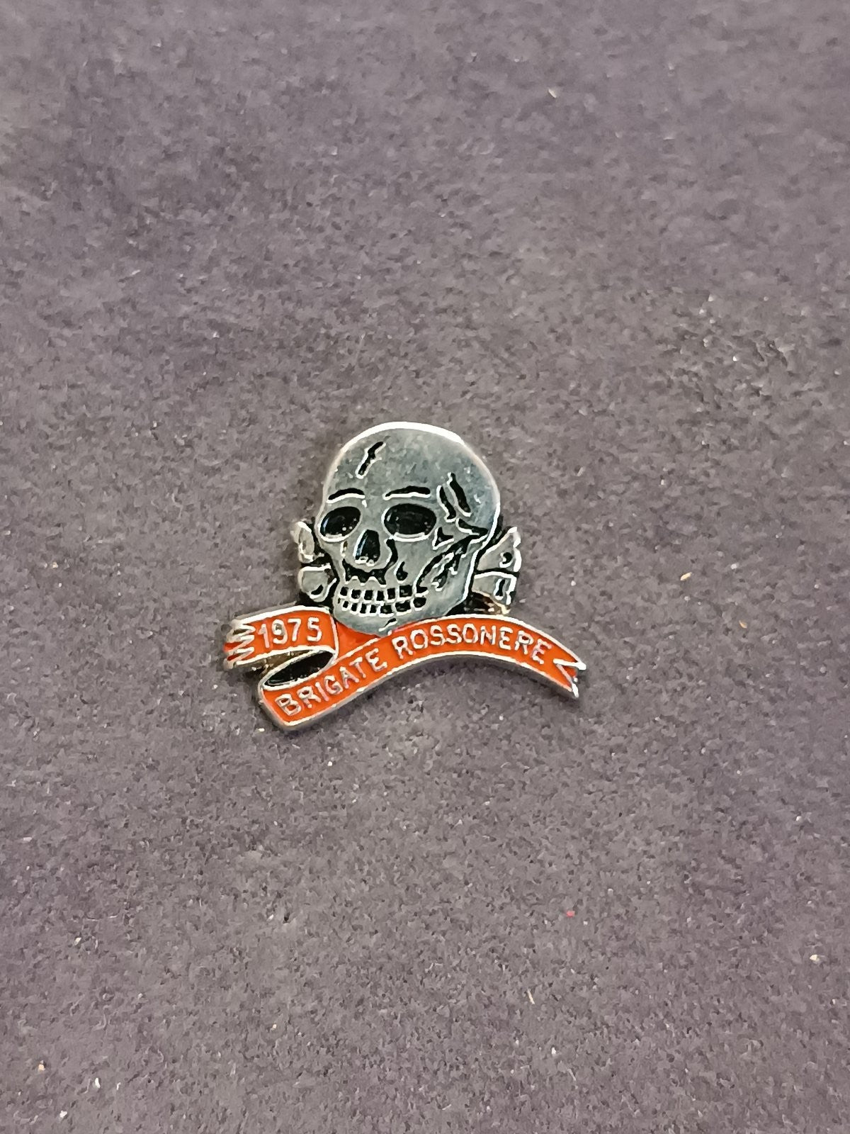 Old Pins Pin Badge Spilla A.C.Milan Brigate Rossonere 1975 no fermapiedino 364