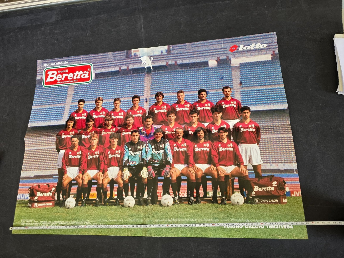 Poster Torino Calcio 1993/94 Beretta Lotto