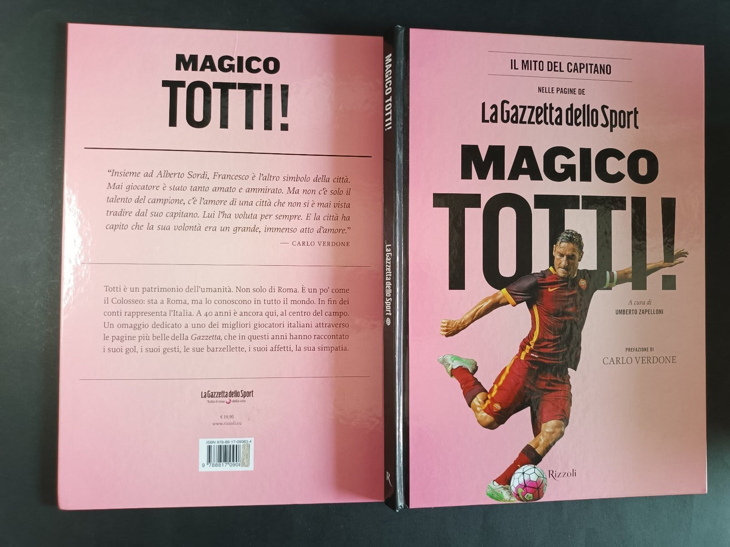 libro Magico Totti Rizzoli Gazzetta Umberto Zapelloni