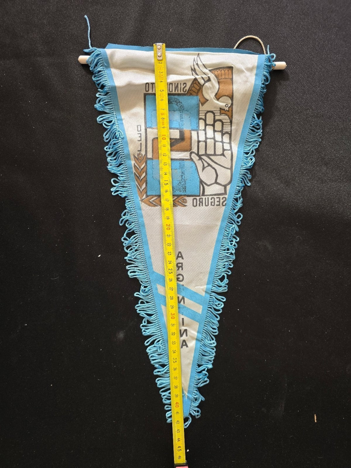 Gagliardetto Pennant fanion bander�n FEL SEGURO ARGENTINA