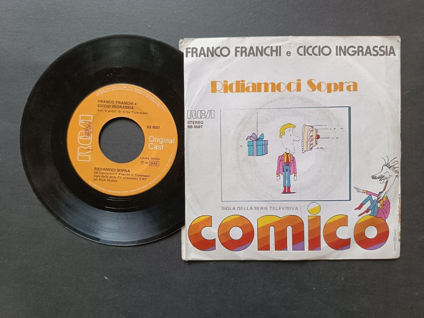 Vinile 45 giri CALCIO MATTO