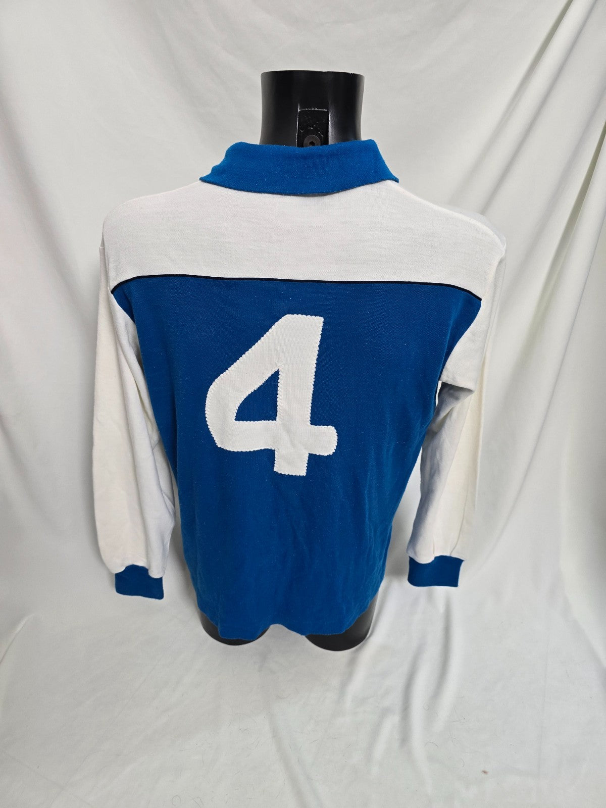 maglia Vintage NR Ennerre OLIVETTI football IN MAGLINA / LANETTA nr 4 CUCITO 52