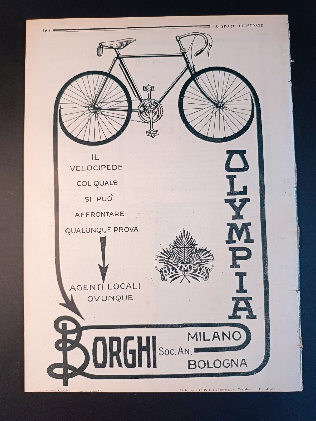 rivista LO SPORT ILLUSTRATO 1923 n 10