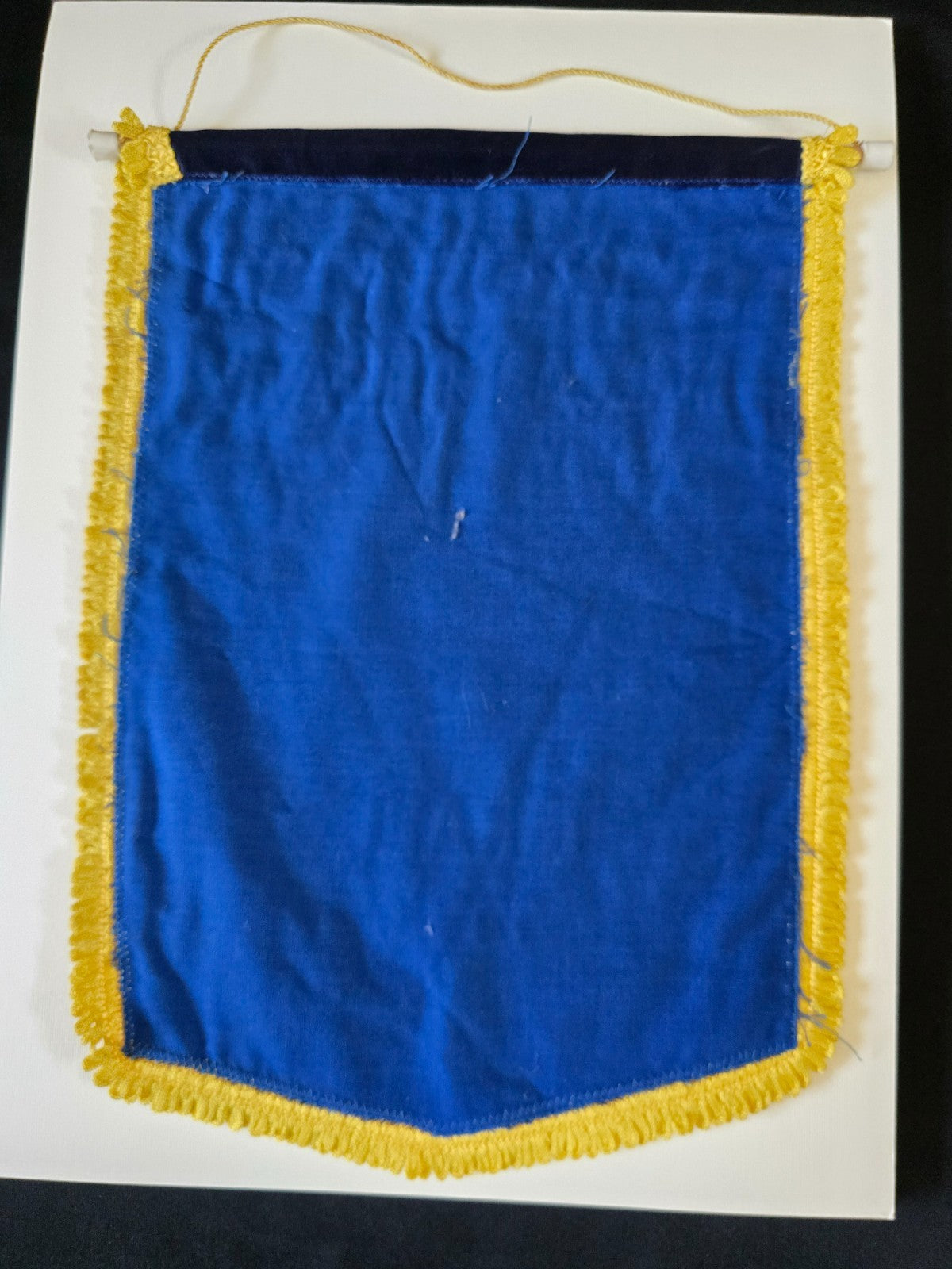GagliardettoRICAMATO Pennant MACCABI TEL-AVIV israel Basket 1973 coppa europa