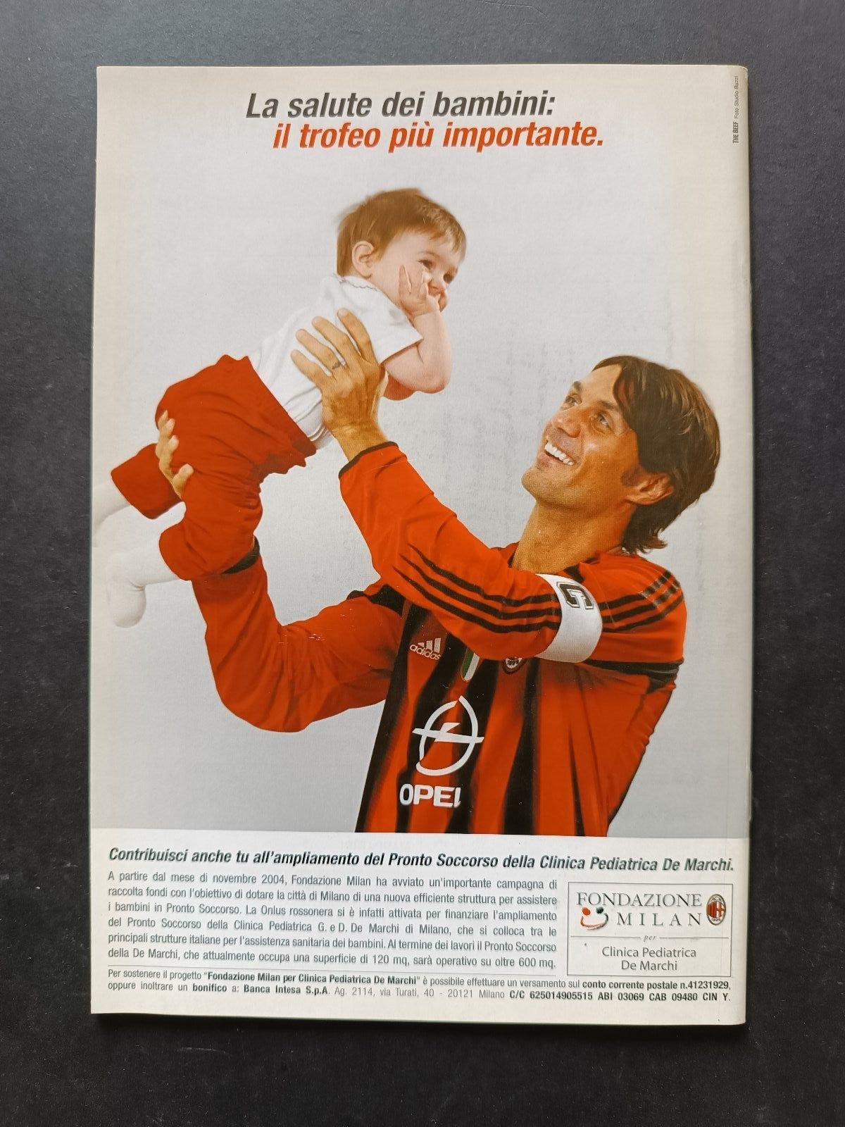 programma Ufficiale MILAN JUVENTUS 8 maggio 2005