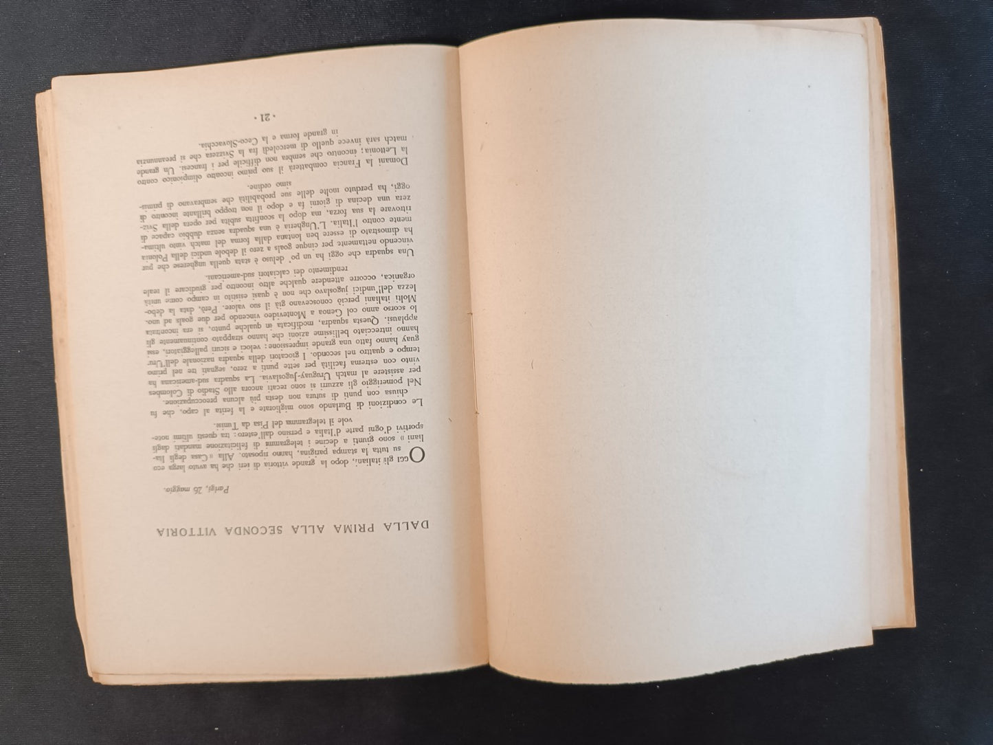 libro STORIE Calciatori azzurri alle olimpiadi E. De Martino -