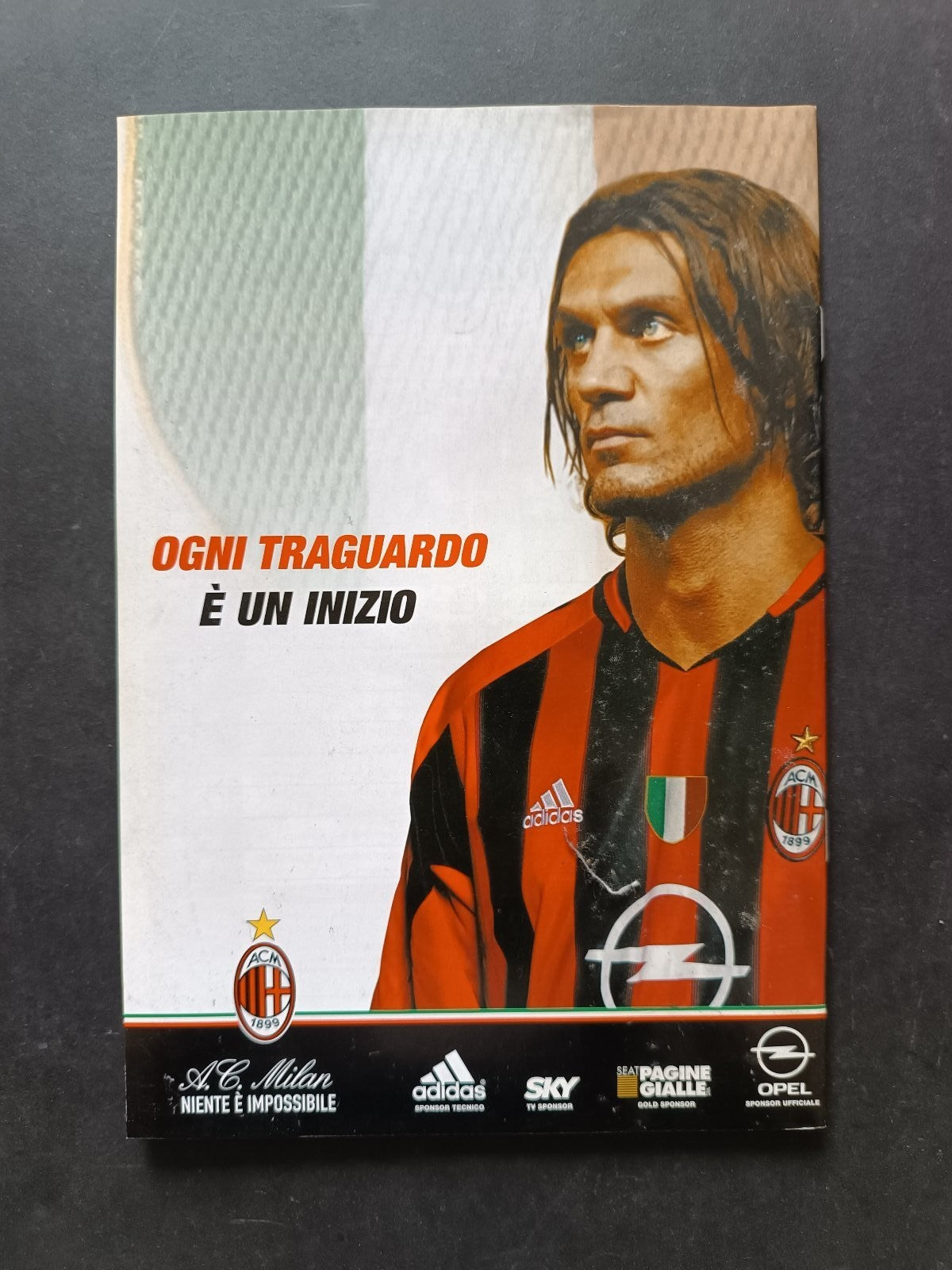 programma Ufficiale MILAN MESSINA 22 settembre 2004
