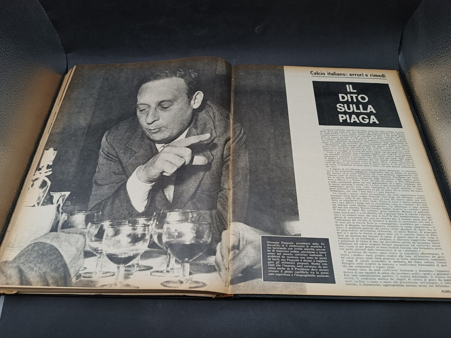Annata rilegata rivista Hurra Juventus anno 1963