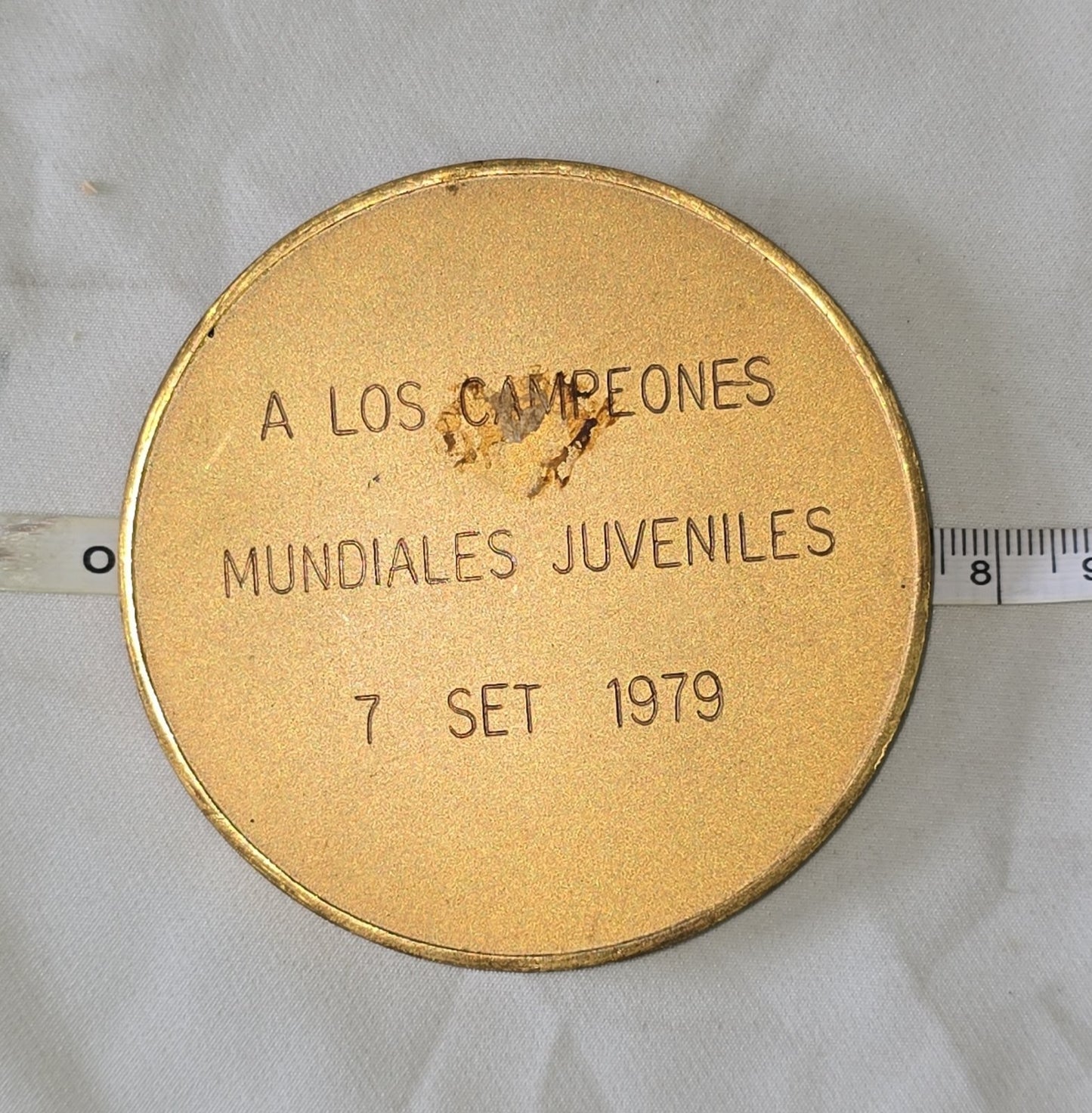 medaglia forza aerea argentina Osvaldo Rinaldi 1979 mondiale Giappone Maradona