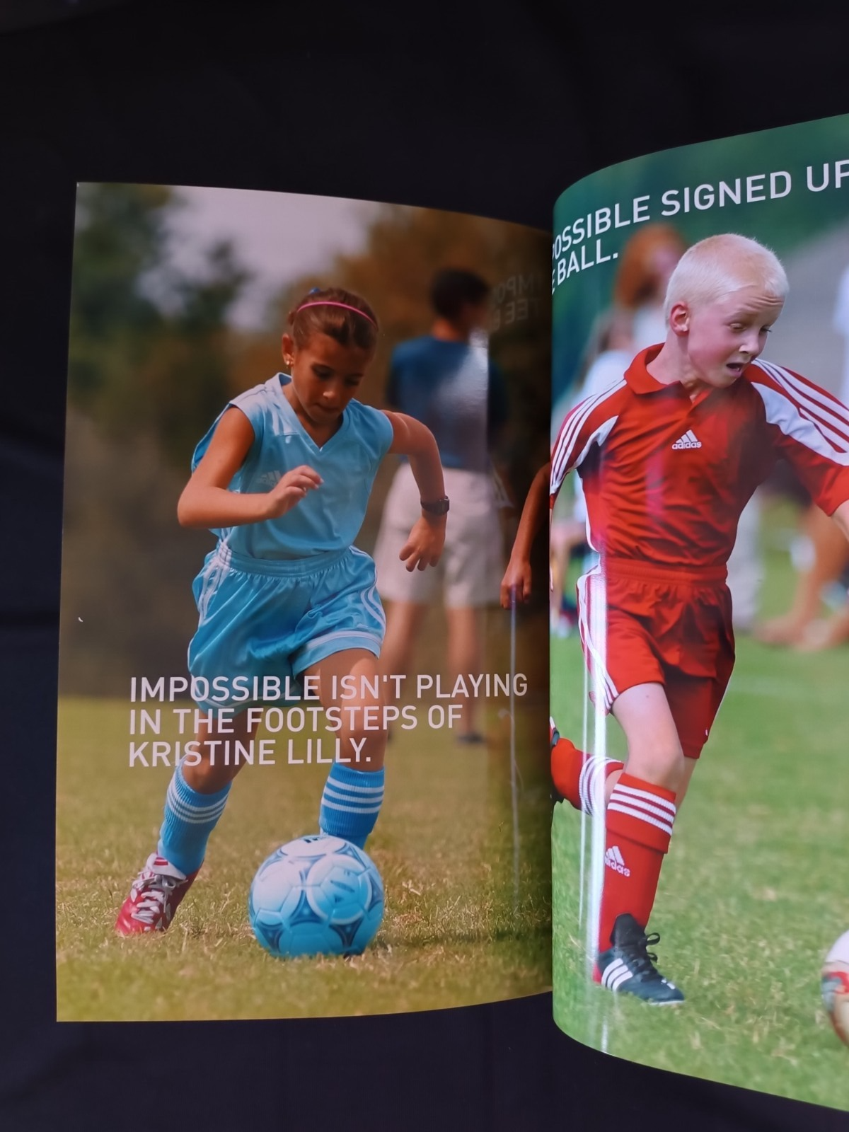 Libro fotografico Adidas Milan