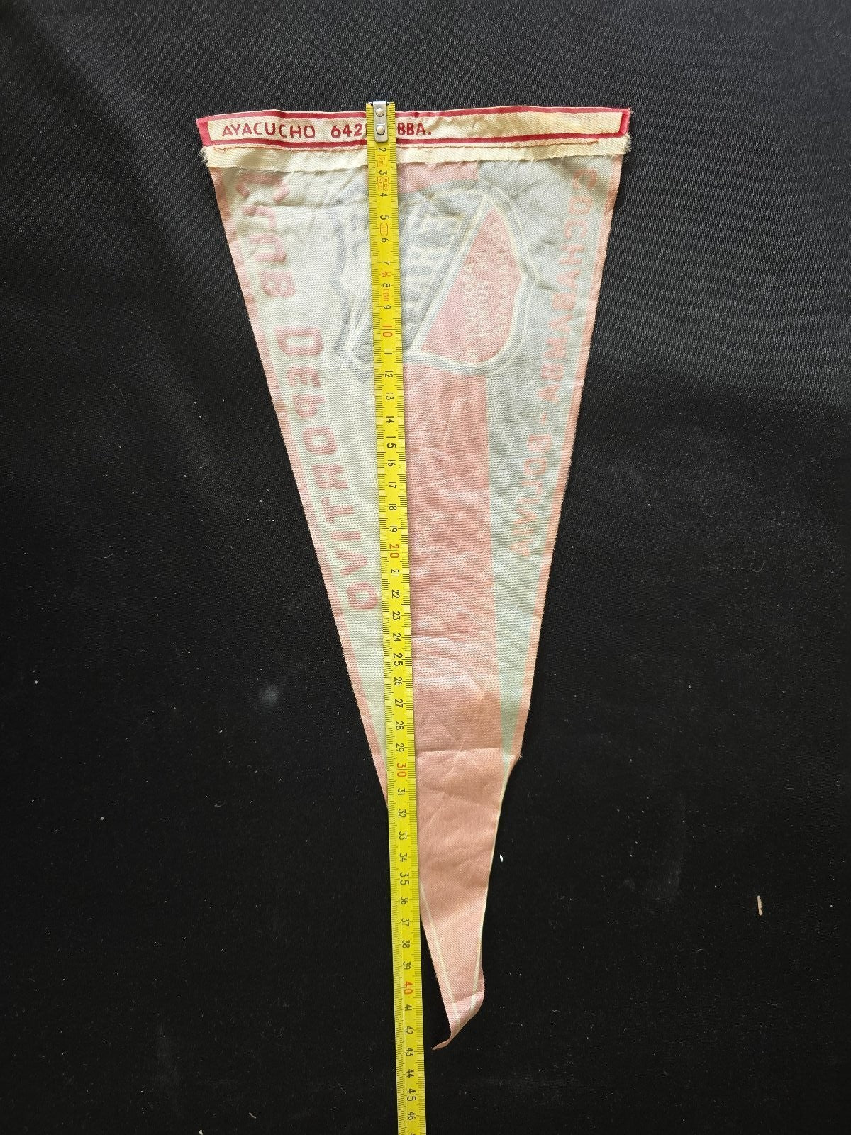 OLD Gagliardetto Pennant fanion bander�nASOCIACION DE FUTBOL COCHABAMABA BOLIVIA
