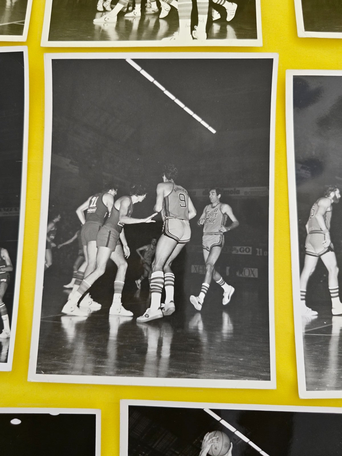 Basket Cinzano Milano Olimpia - Fernet Tonic Bologna lotto foto incontro anni 70