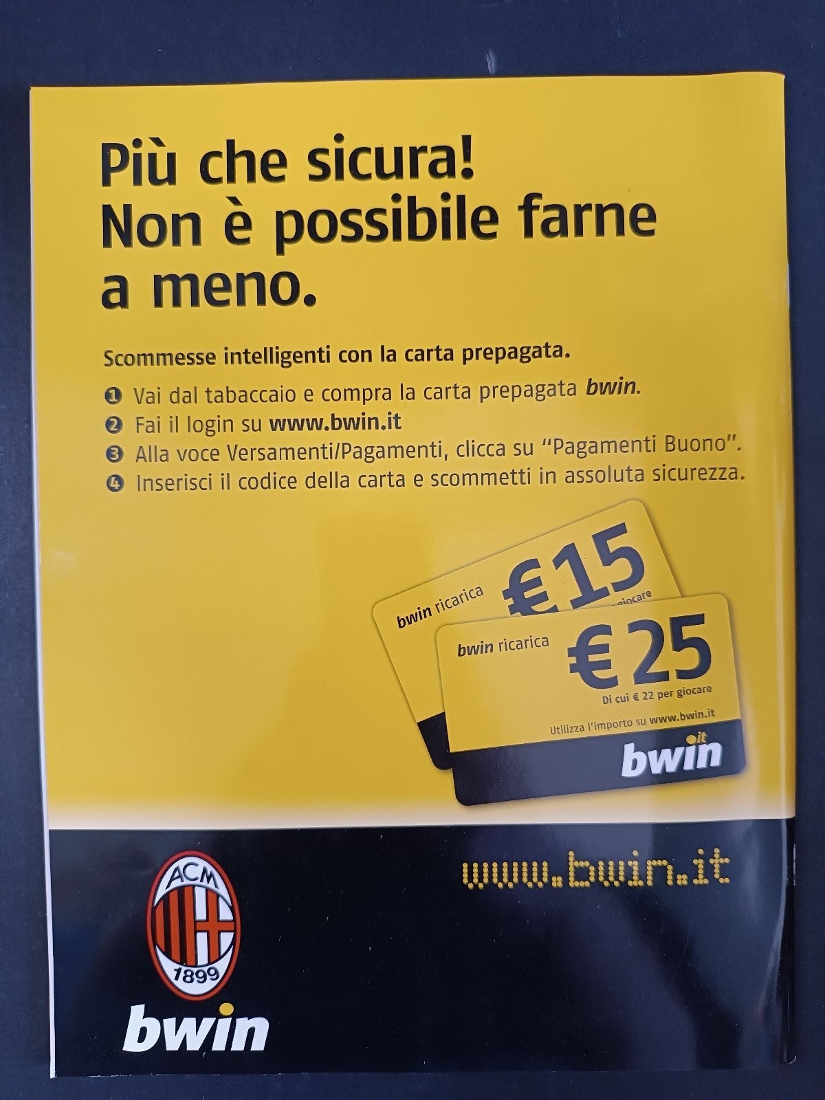 rivista FORZA MILAN - anno 2007 n 1 - Gattuso (con poster)