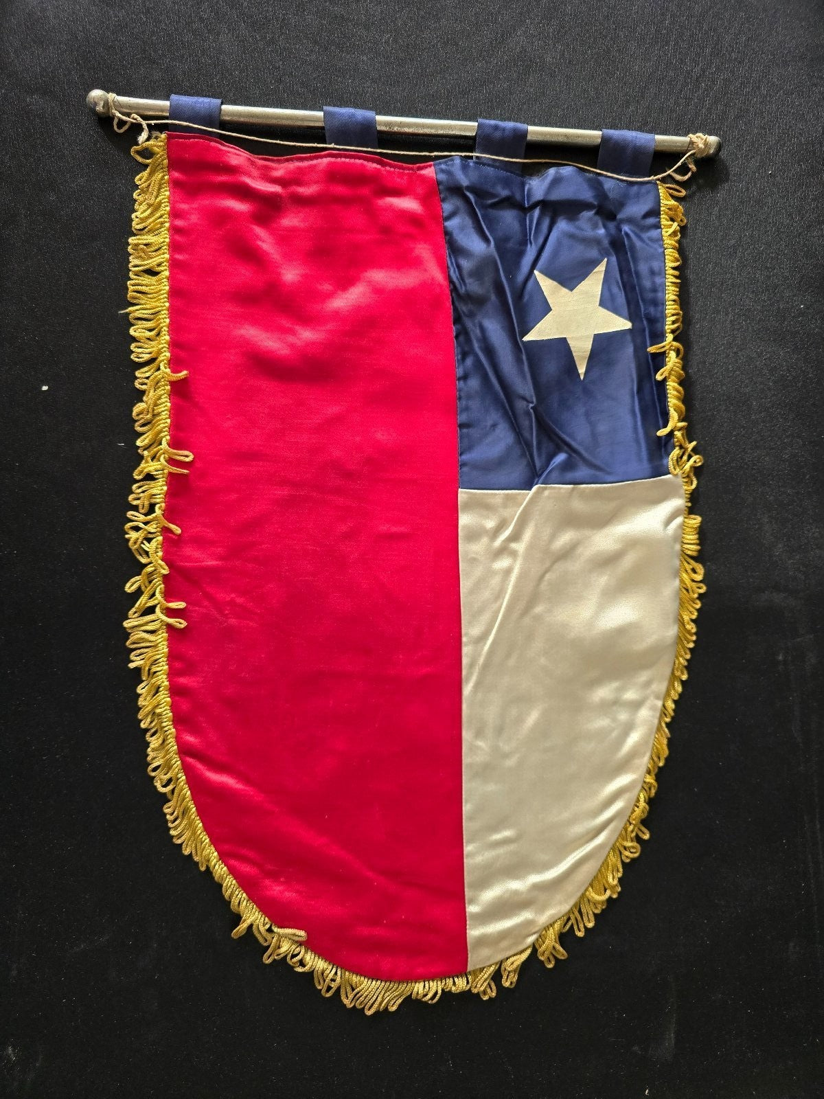 old Gagliardetto pennant banderin selecci�n U. de CHILE cile