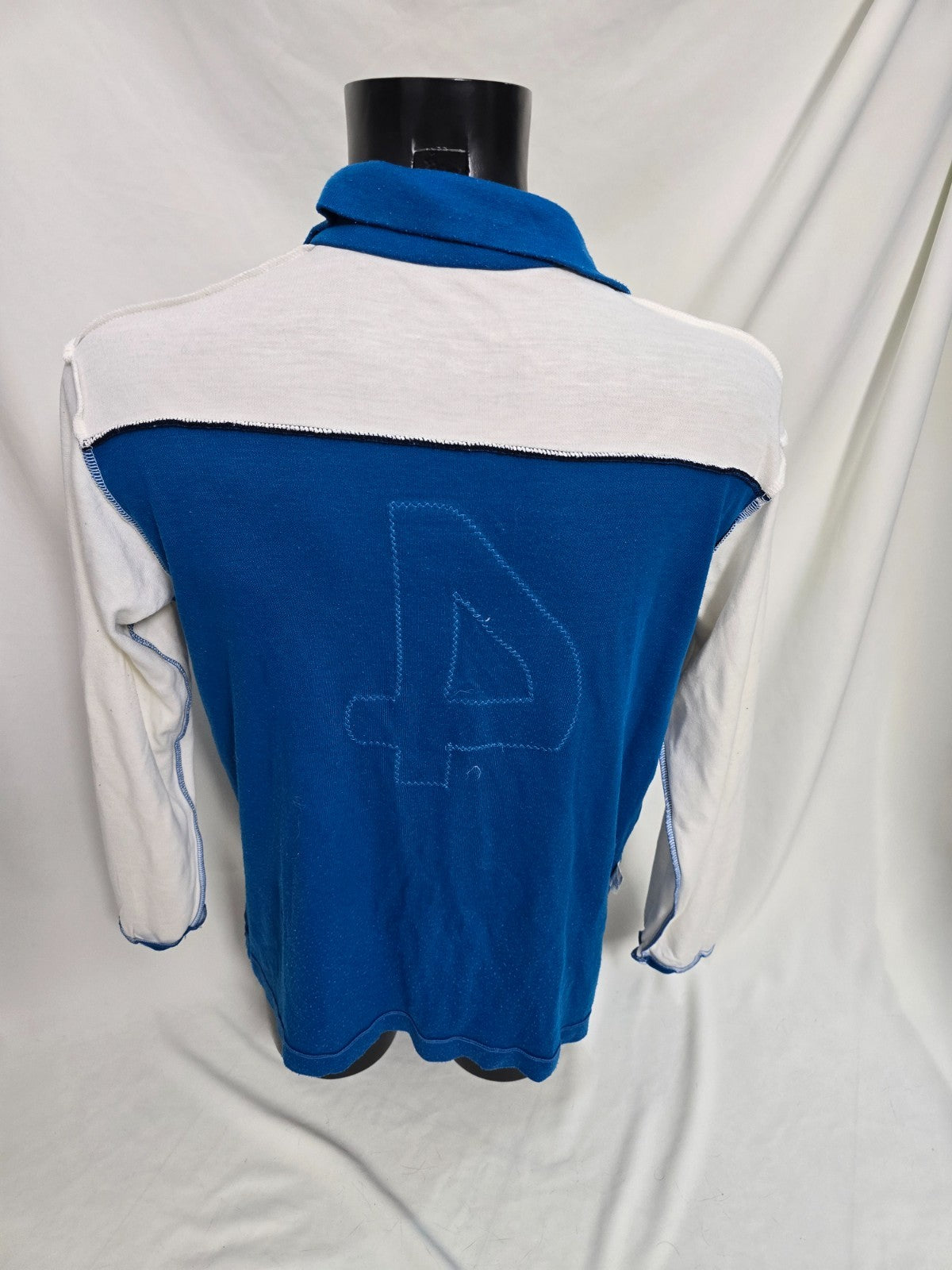 maglia Vintage NR Ennerre OLIVETTI football IN MAGLINA / LANETTA nr 4 CUCITO 52
