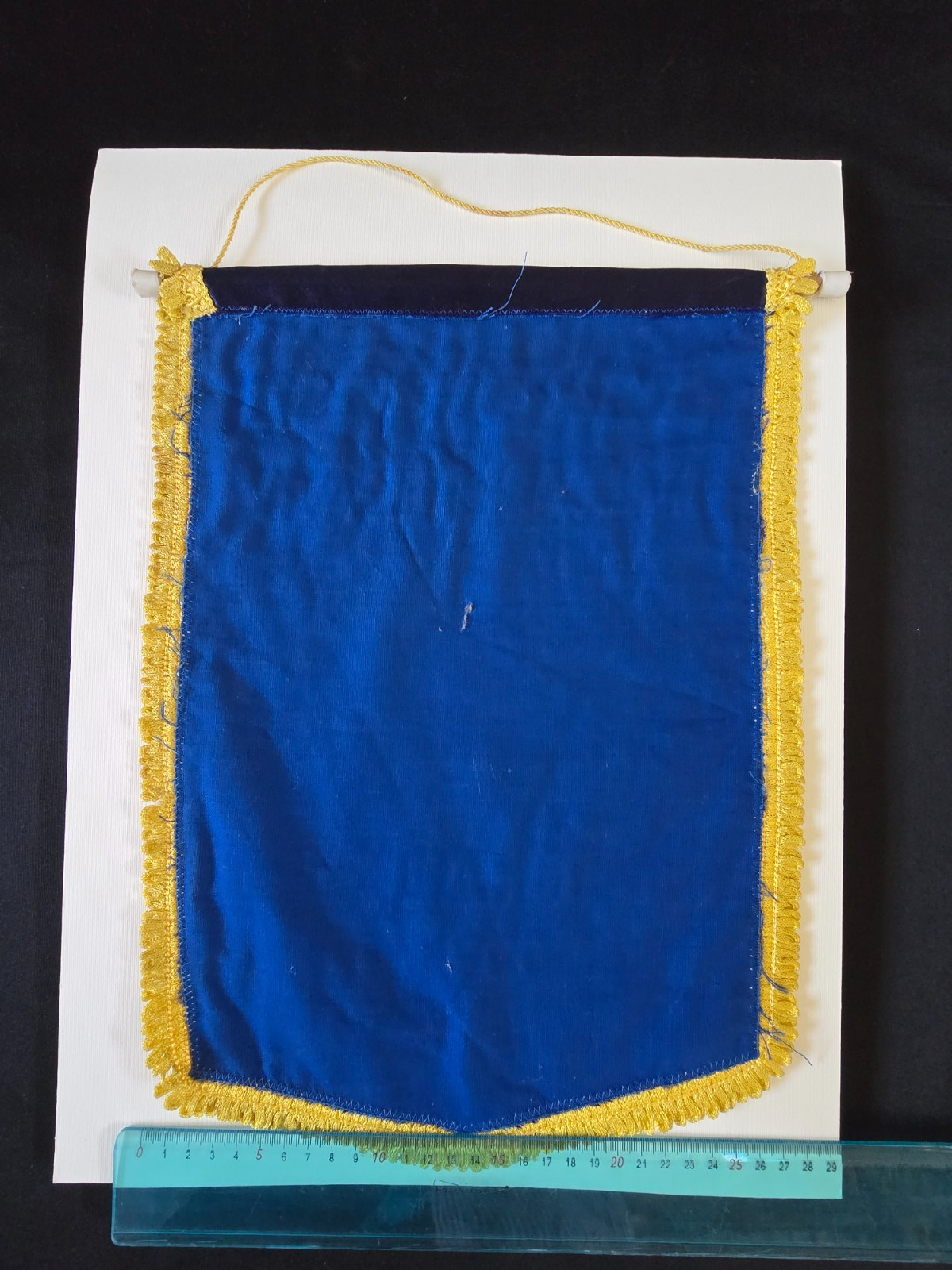 GagliardettoRICAMATO Pennant MACCABI TEL-AVIV israel Basket 1973 coppa europa