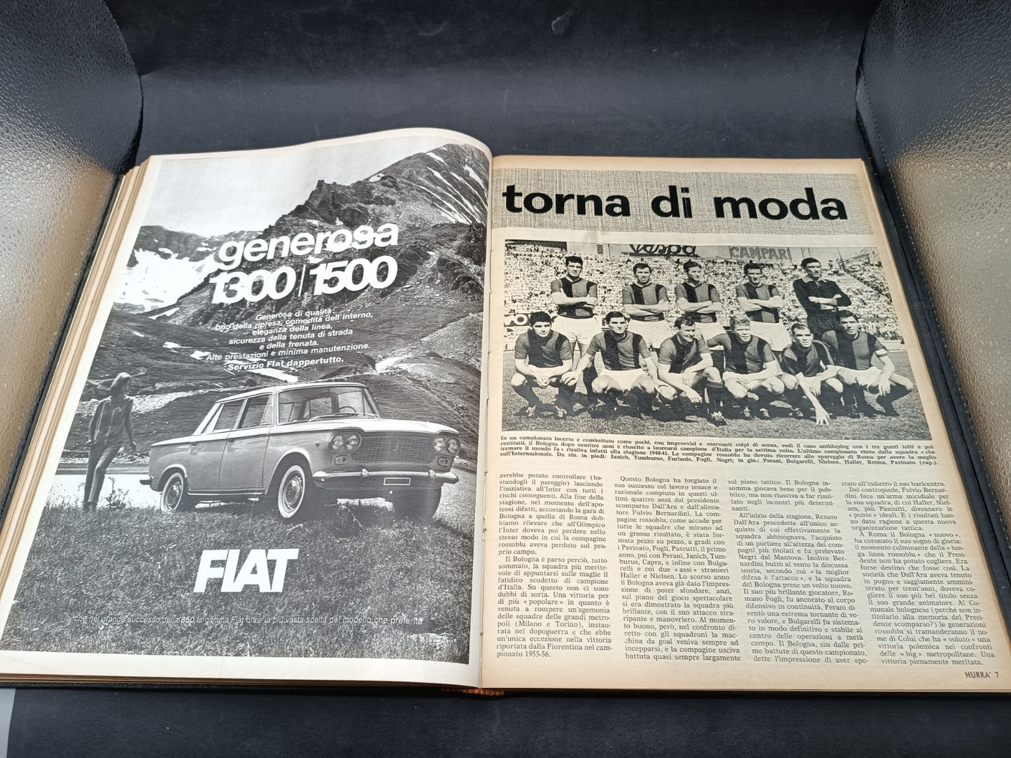 Annata rilegata rivista Hurra Juventus anno 1964