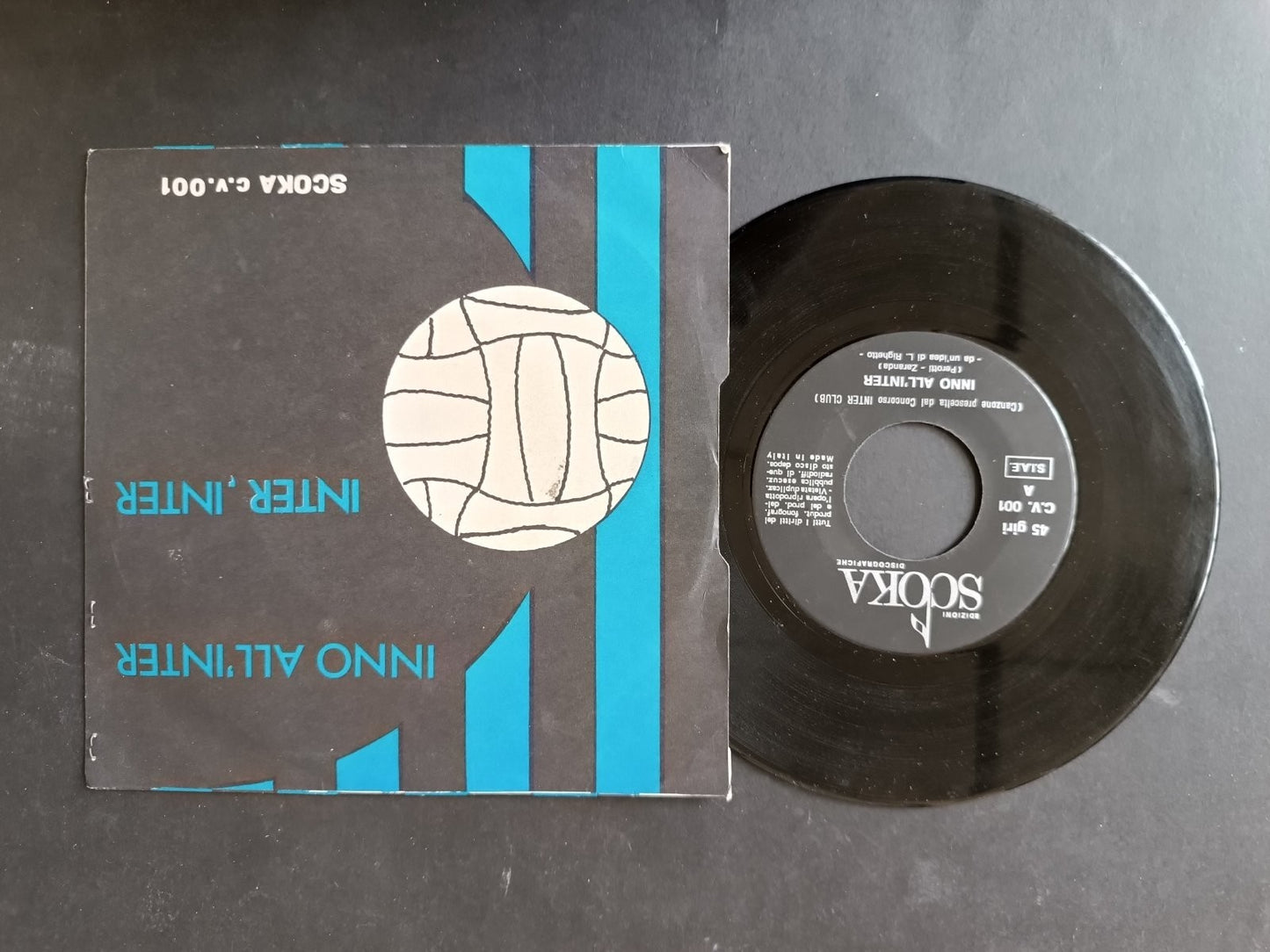 Vinile 45 giri INNO ALL'INTER