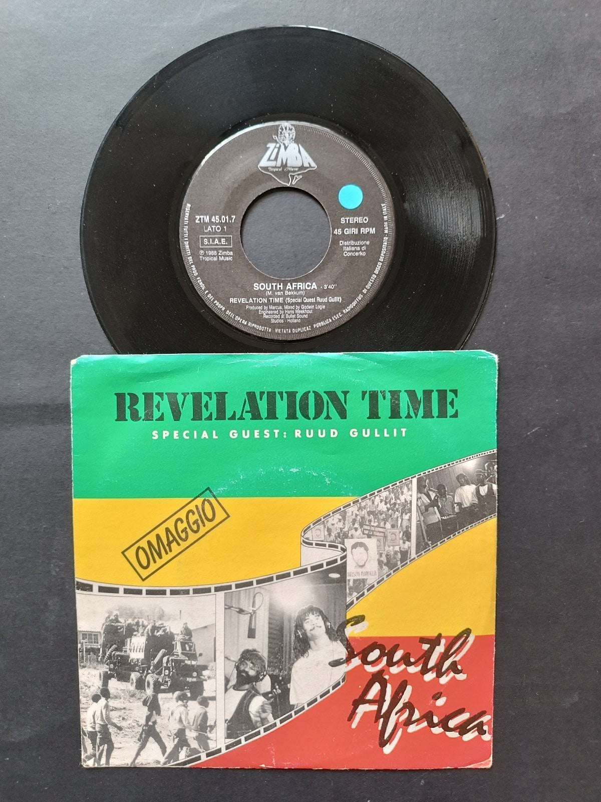 Vinile 45 giri REVELATION TIME SOUTH AFRICA