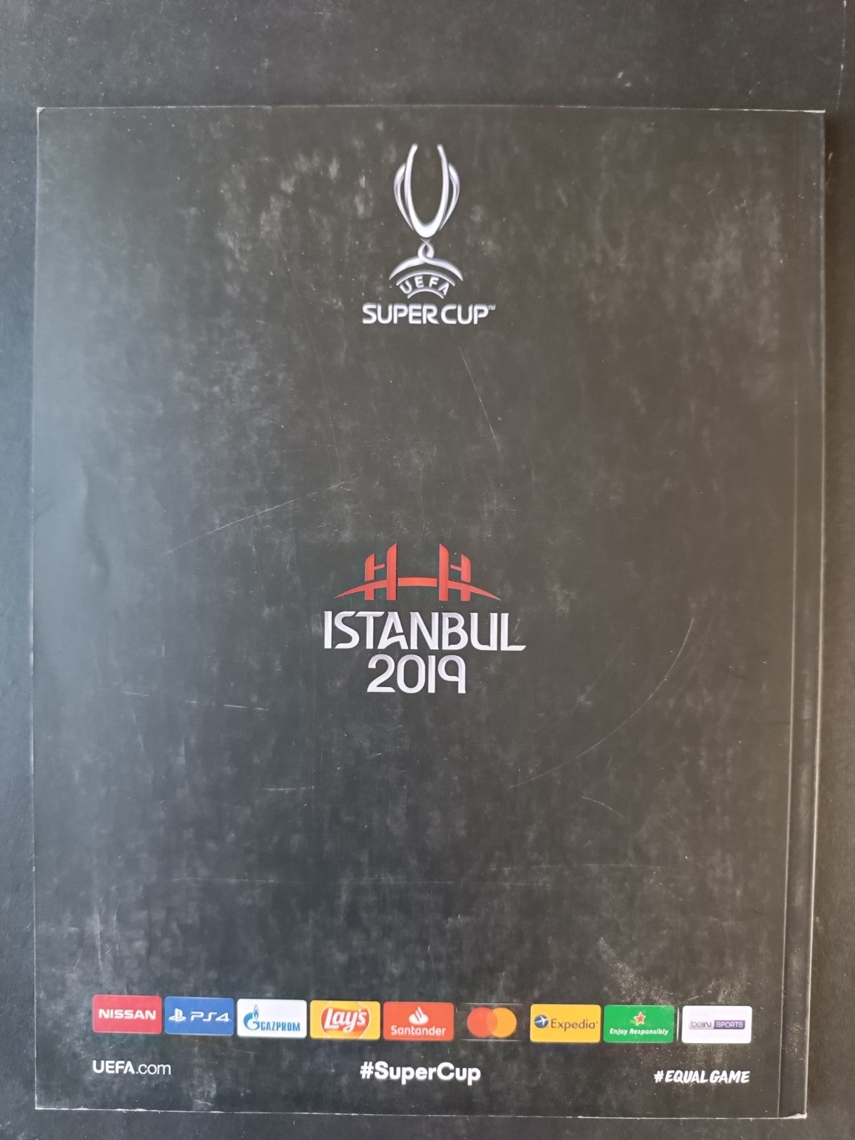 Programma ufficiale Uefa Super Cup Liverpool Chelsea Istanbul 2019