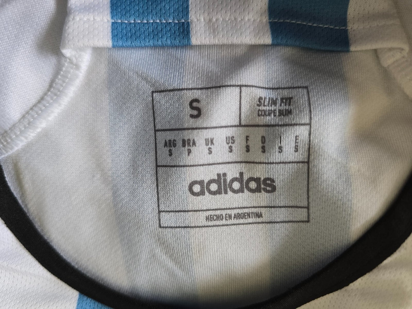 Calcio camiseta tshirt Adidas ARGENTINA E. Martinez nr 19 tg M (m9)