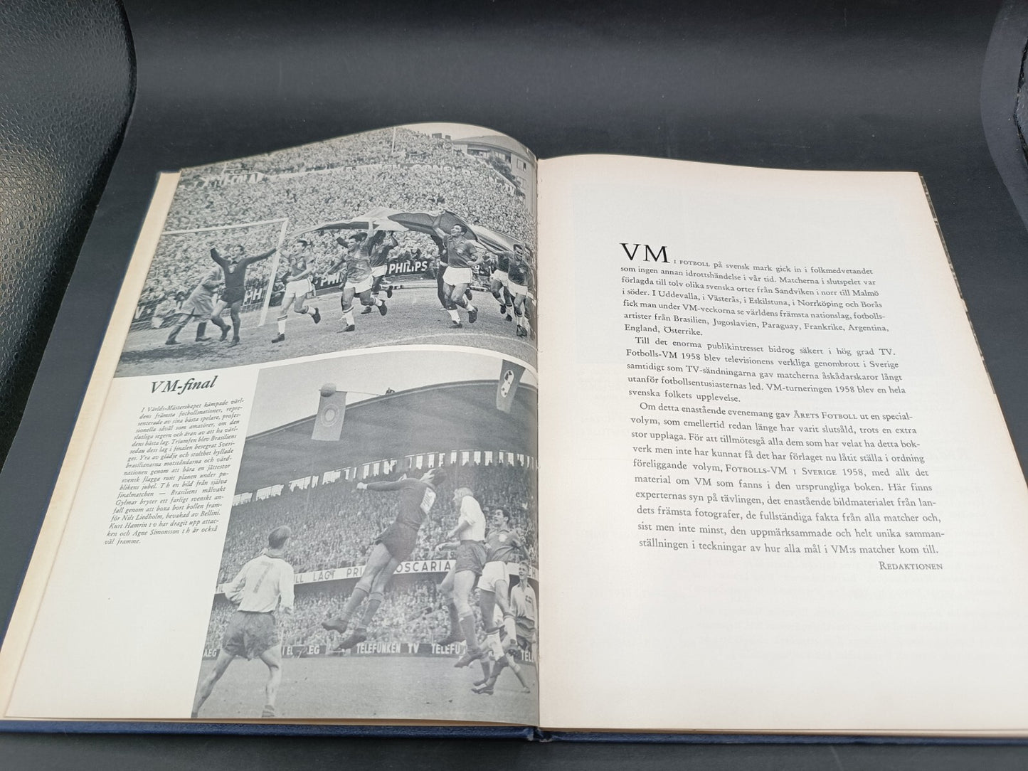 Libro Fotboll - VM Sverige 1958 Strombergs