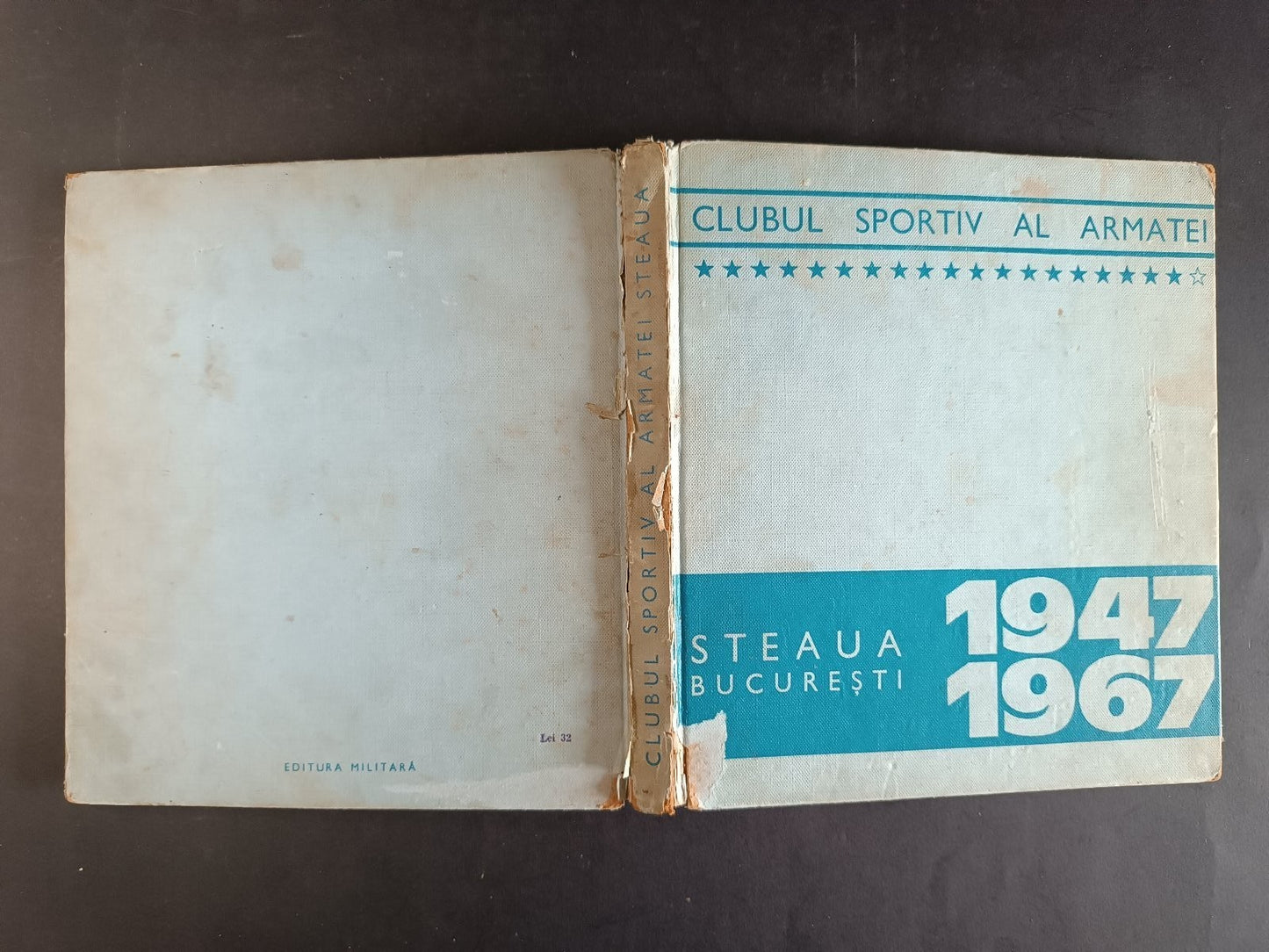 libro Clubul Sportivo al Armatei Steaua Bucarest 1942-1967