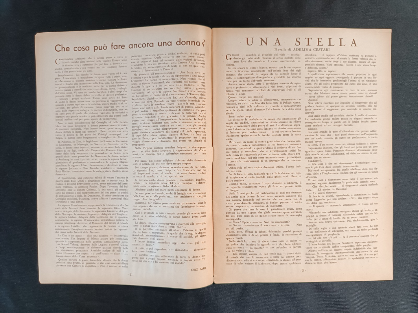 rivista COSMOS suppl Excelsior MEAZZA - n 7 anno 1933 - ed Vitagliano