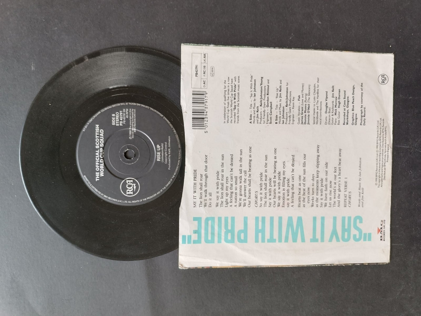 Vinile 45 giri SAY IT WITH PRIDE