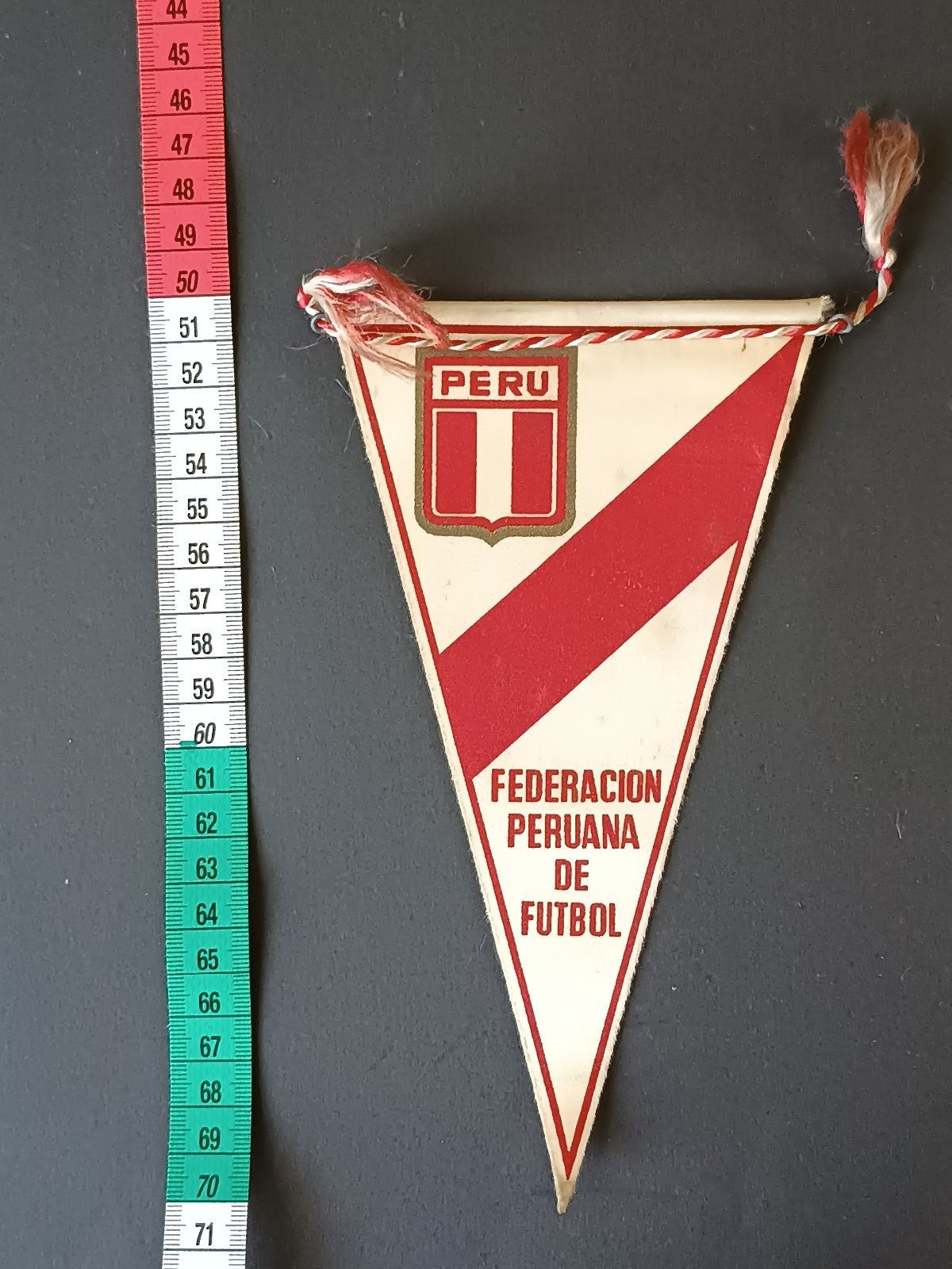 gagliardetto Pennant calcio Federacion Peruana de Futbol