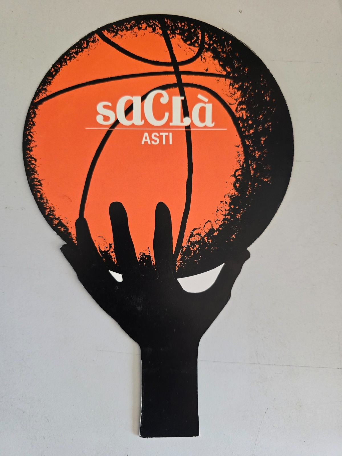 Menu' Cena vittoria Campionato Serie B SACLA' Asti Basket 1971/72 Autografato