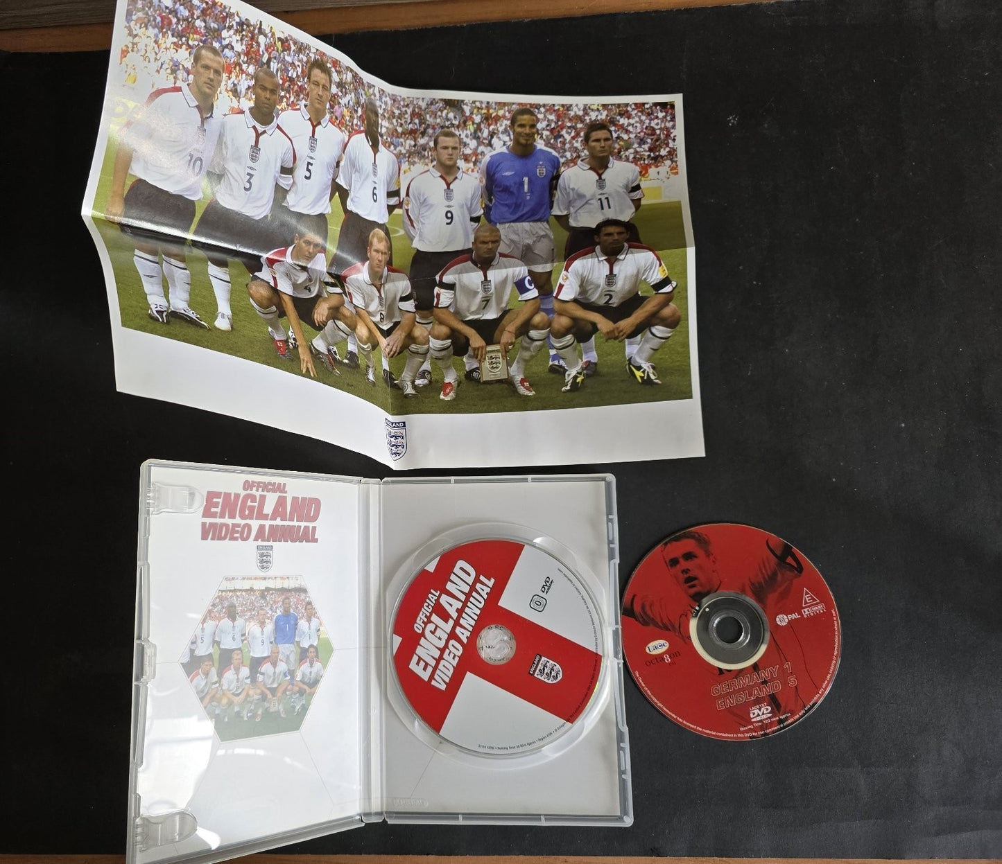 dvd originaleofficiale ENGLAND video annual- PAL 0 audio English